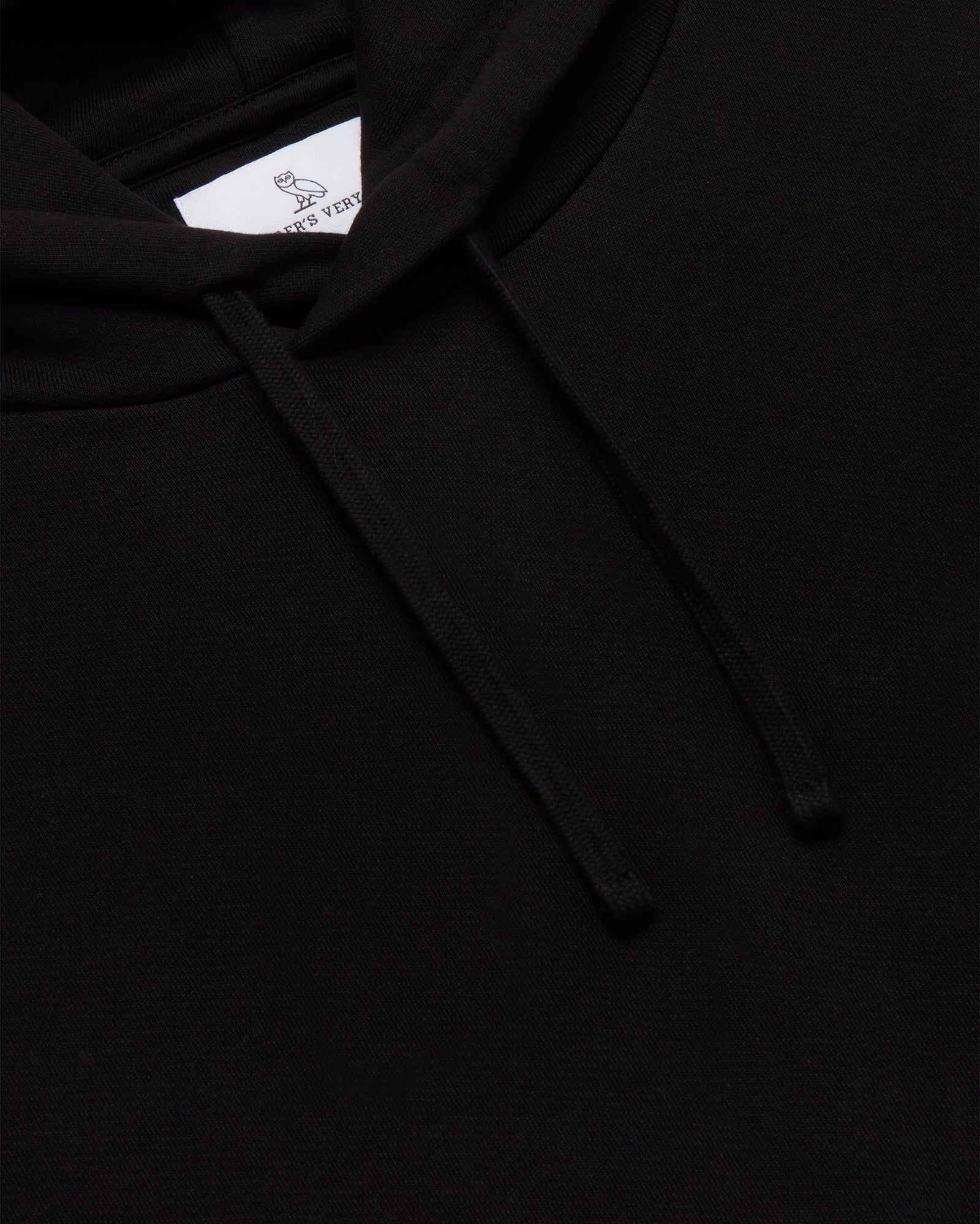 French Terry Hoodie - Black IMAGE #4