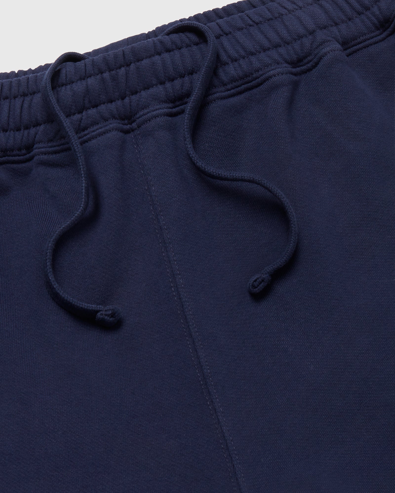French Terry Relaxed Fit Sweatpant - Navy IMAGE #4