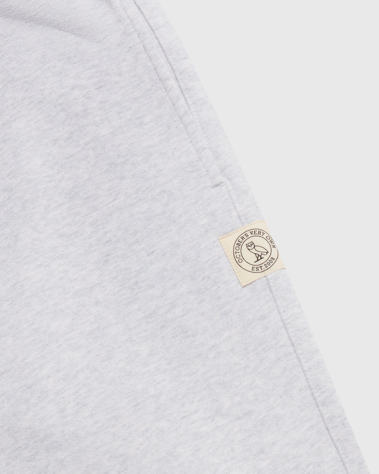 French Terry Relaxed Fit Sweatpant - Pearl Grey IMAGE #5