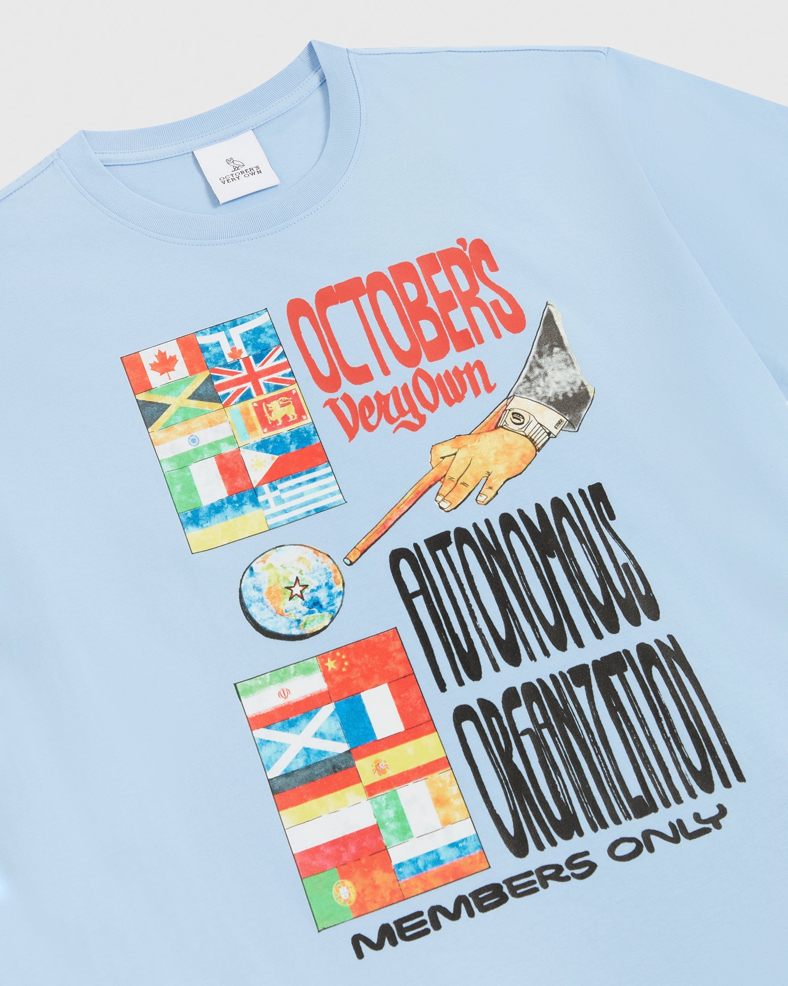Global Syndicate T-Shirt - Light Blue IMAGE #3