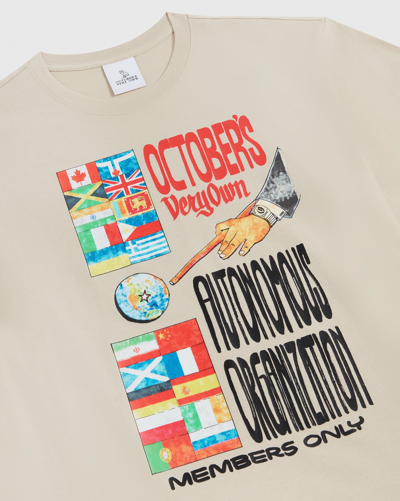 Global Syndicate T-Shirt - Sand IMAGE #3