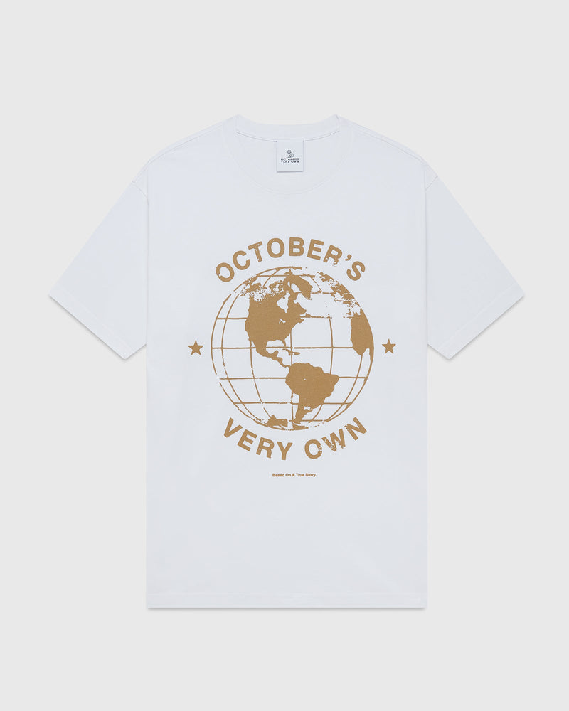 Globe T-Shirt - White
