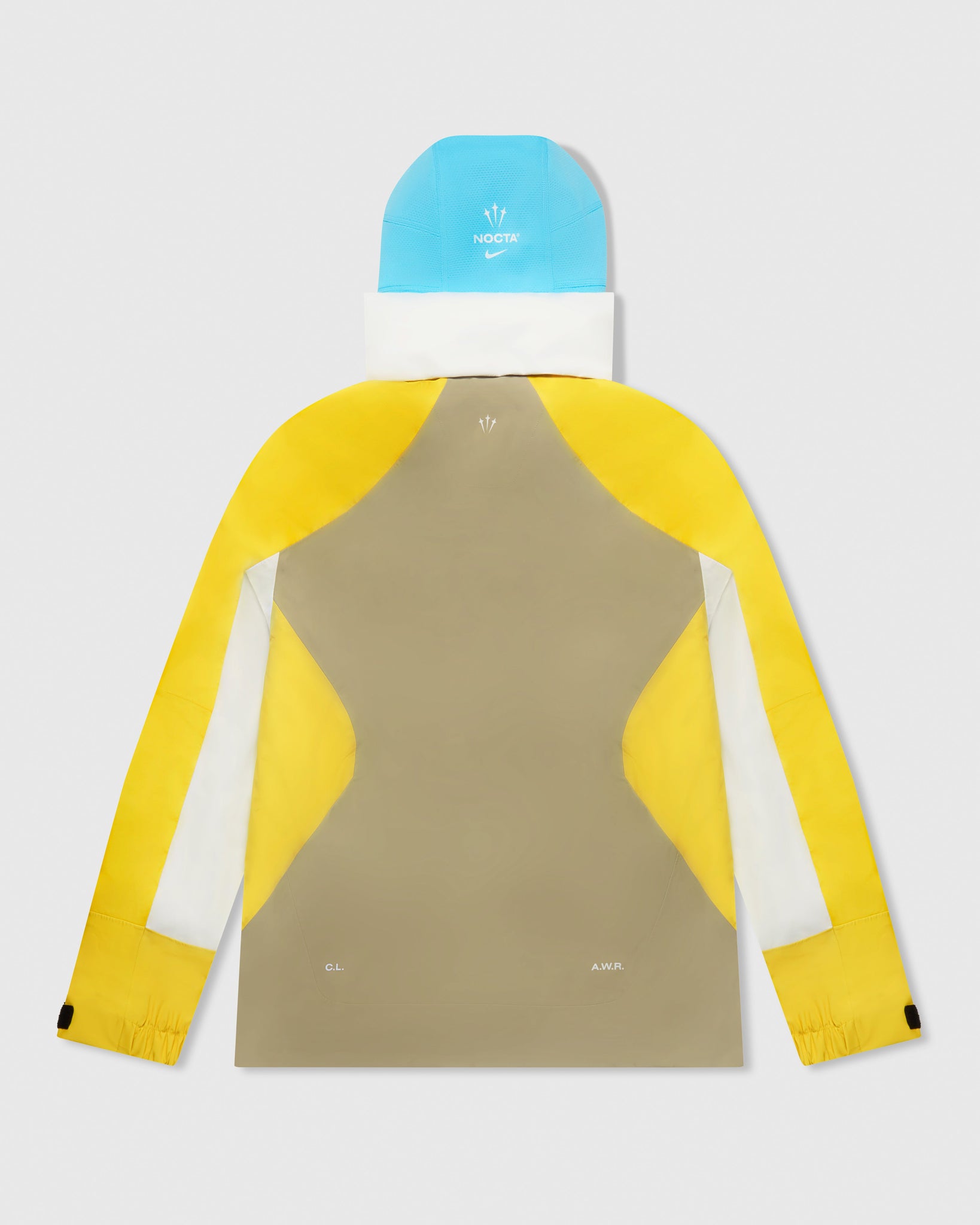NOCTA x L'art Bala Tech Jacket - Khaki / Vivid Sulfur IMAGE #2