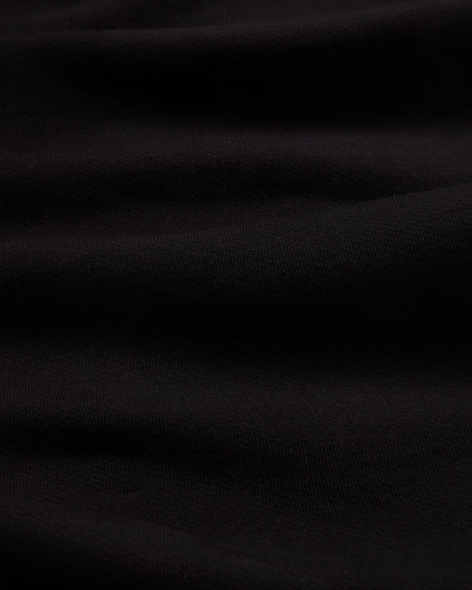 French Terry Open Hem Sweatpant - Black IMAGE #6
