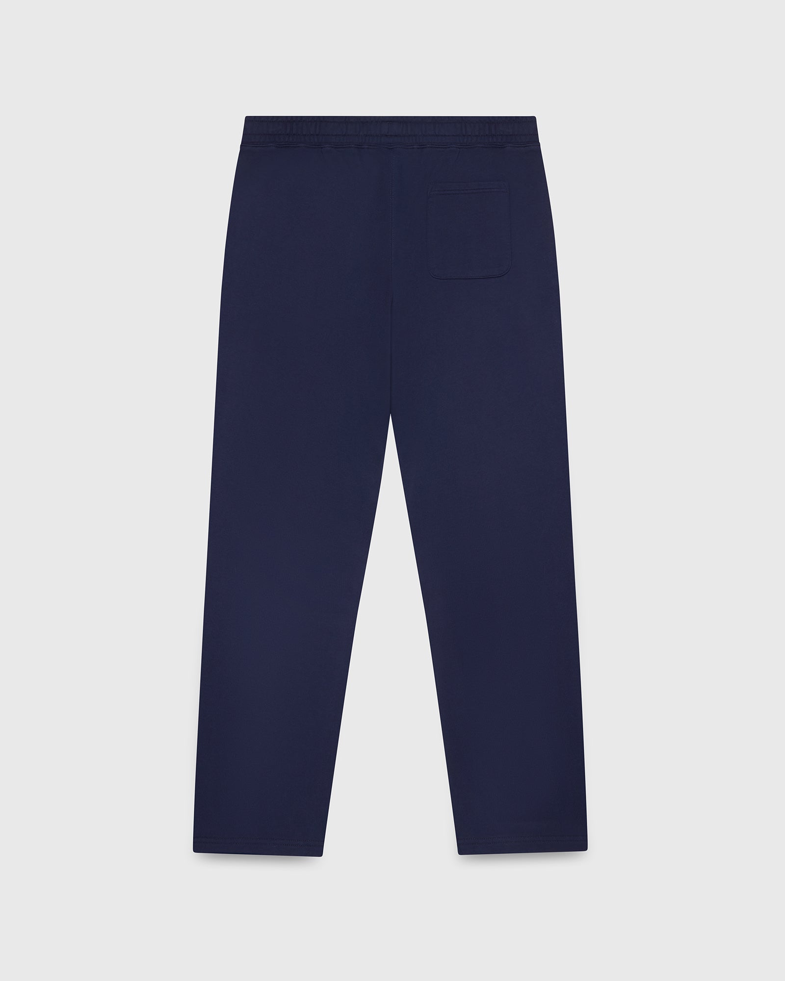 French Terry Open Hem Sweatpant - Navy IMAGE #3