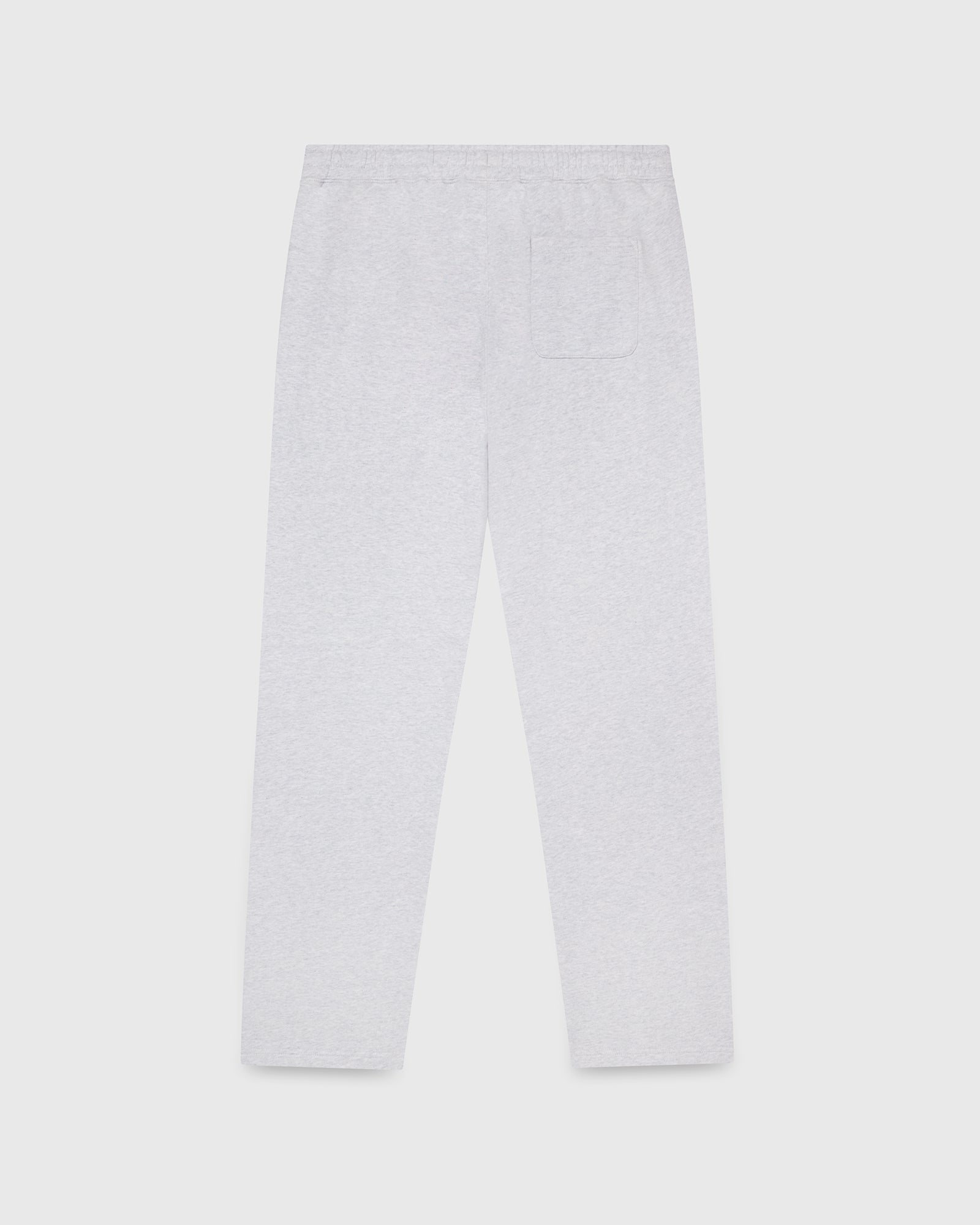 French Terry Open Hem Sweatpant - Pearl Grey IMAGE #4
