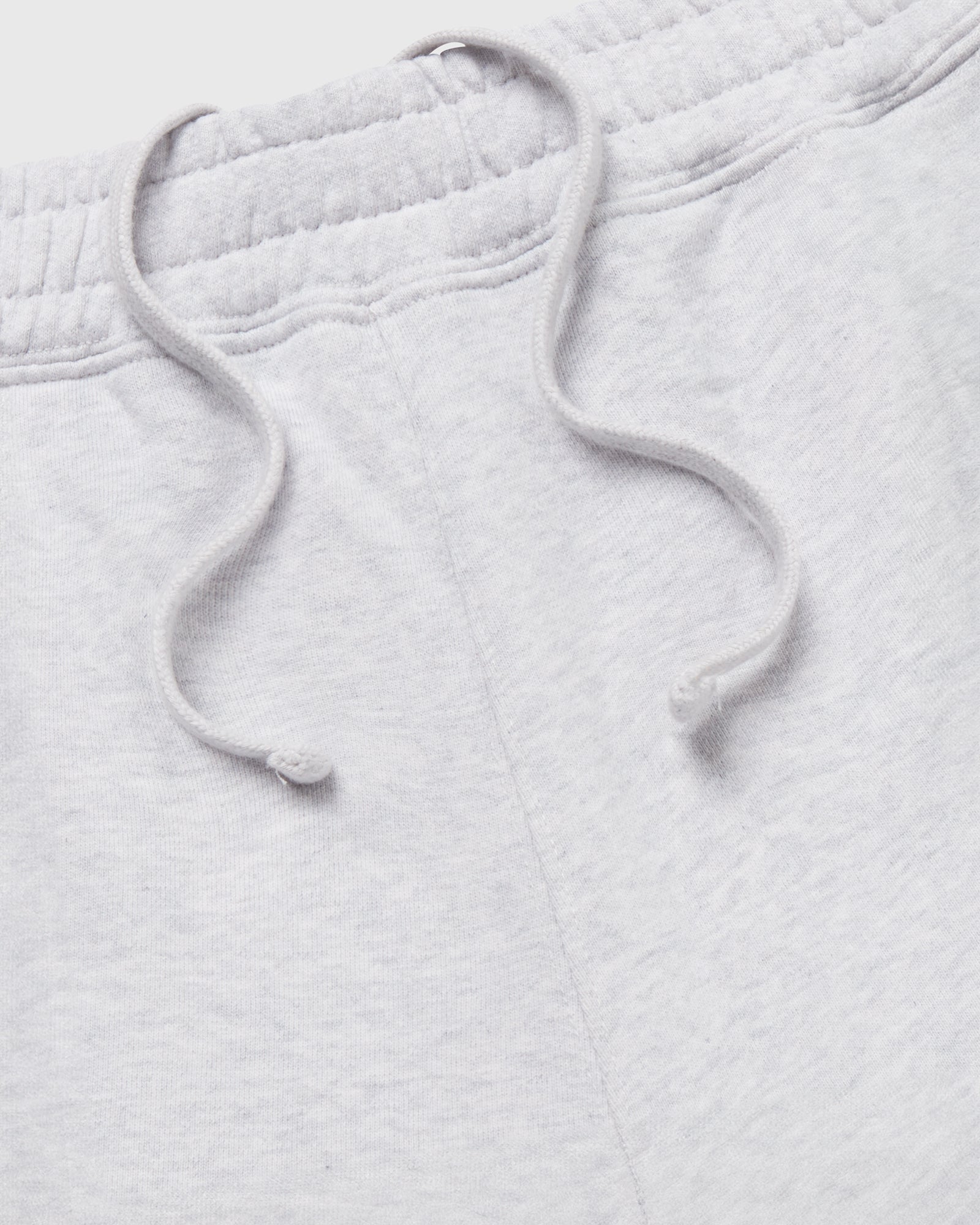French Terry Open Hem Sweatpant - Pearl Grey IMAGE #5