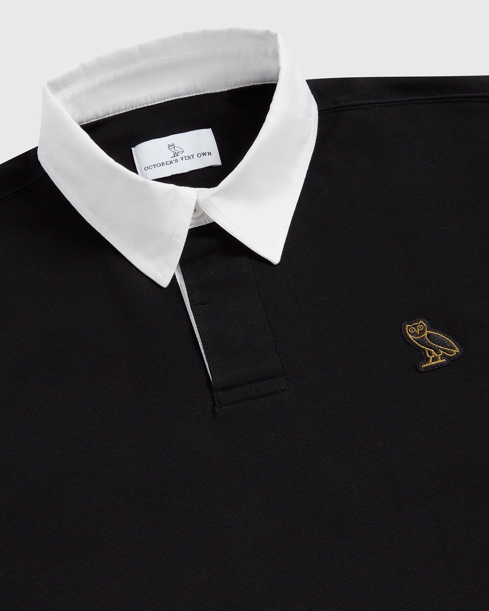 Classic Rugby Polo - Black IMAGE #2