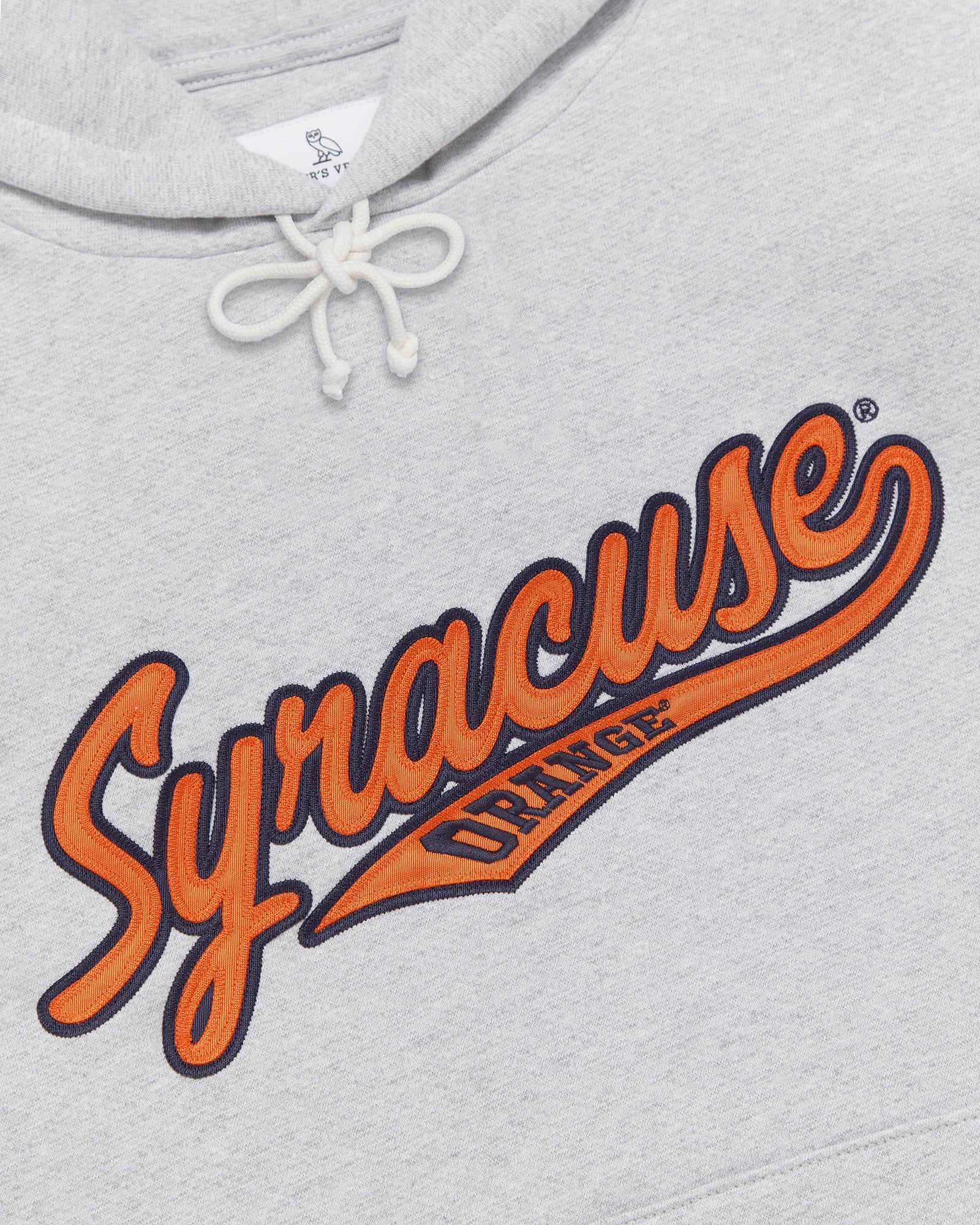 Syracuse Orange Hoodie - Ash Heather Grey IMAGE #6