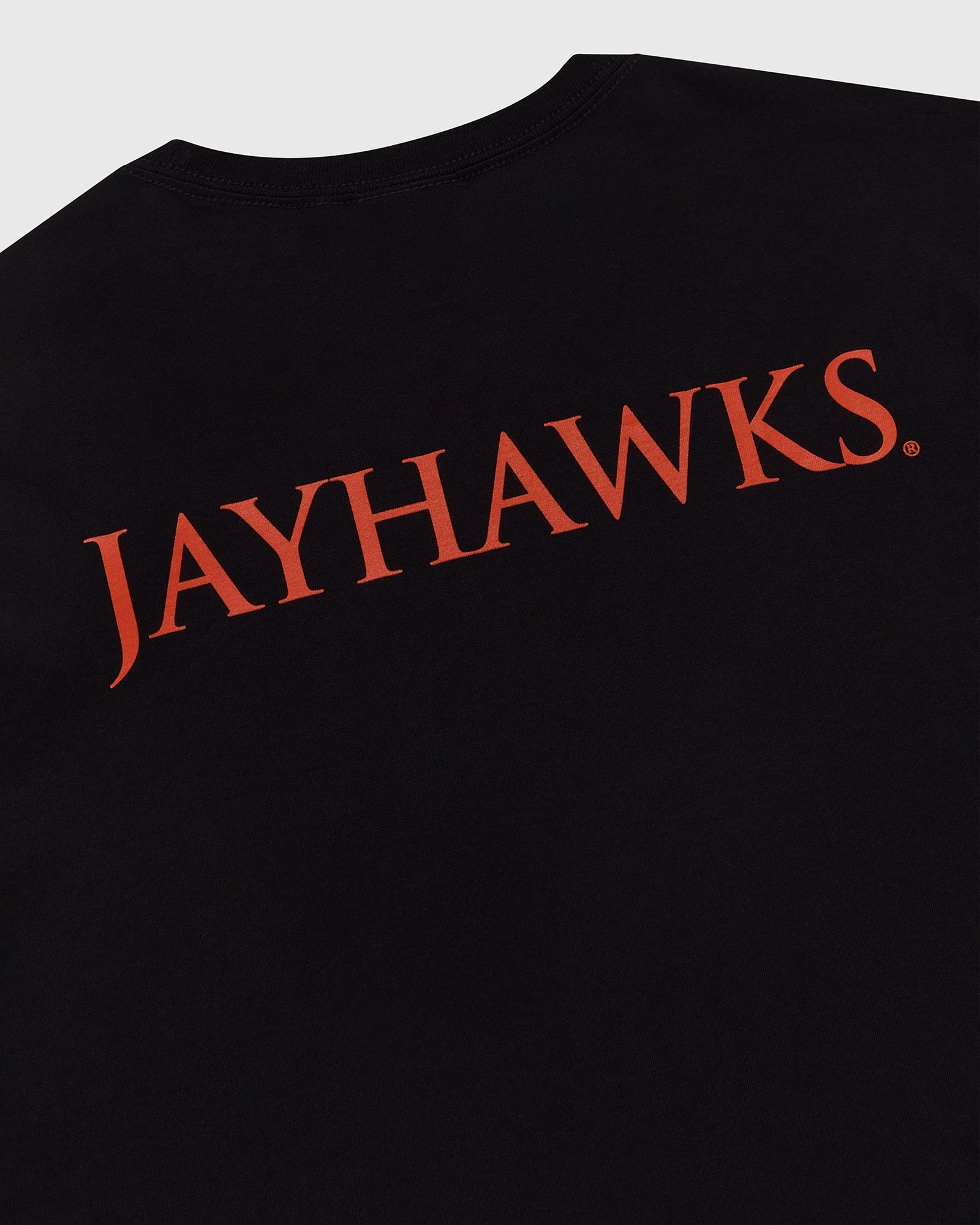 Kansas Jayhawks T-Shirt - Black IMAGE #7