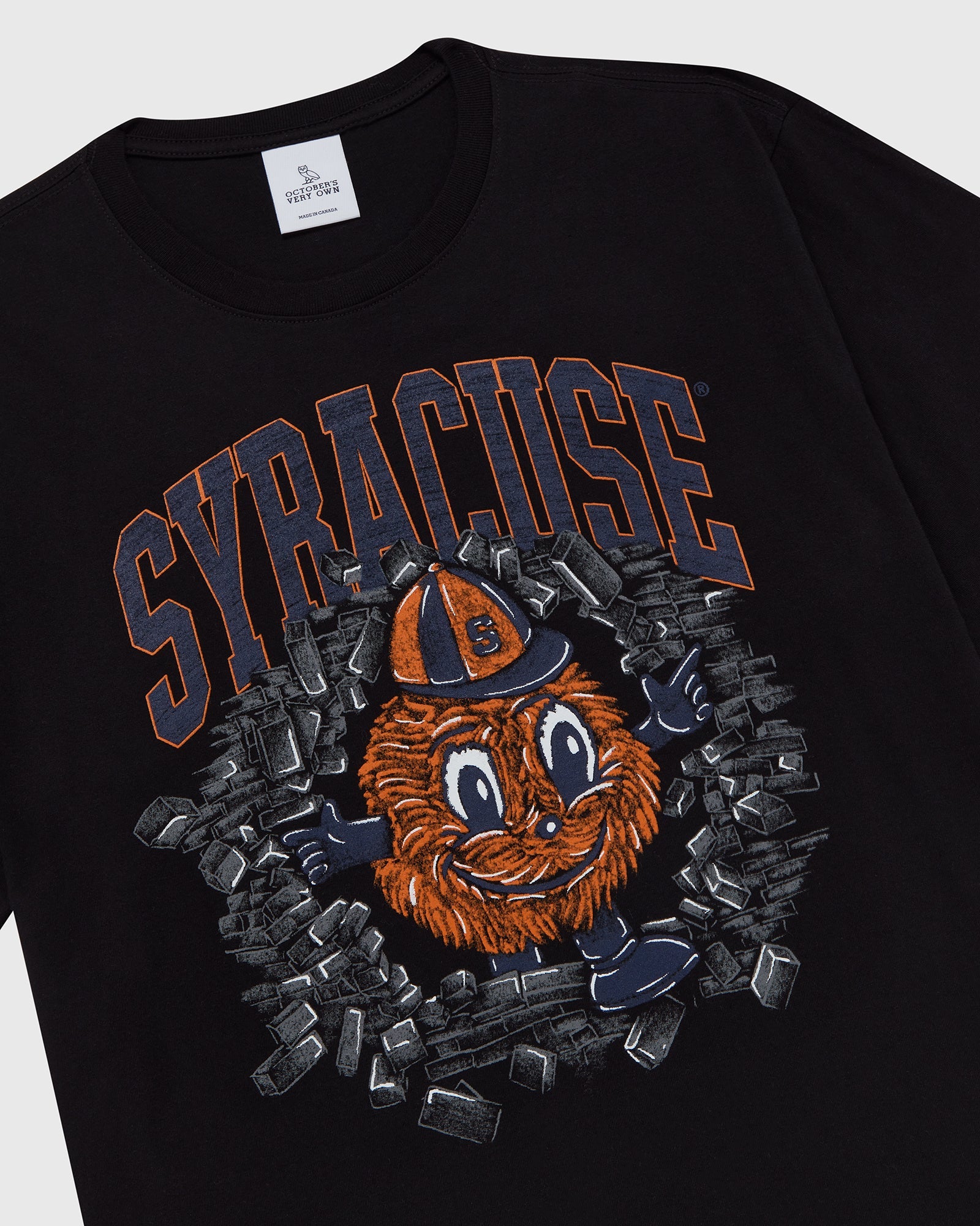 Syracuse Orange T-Shirt - Black IMAGE #5