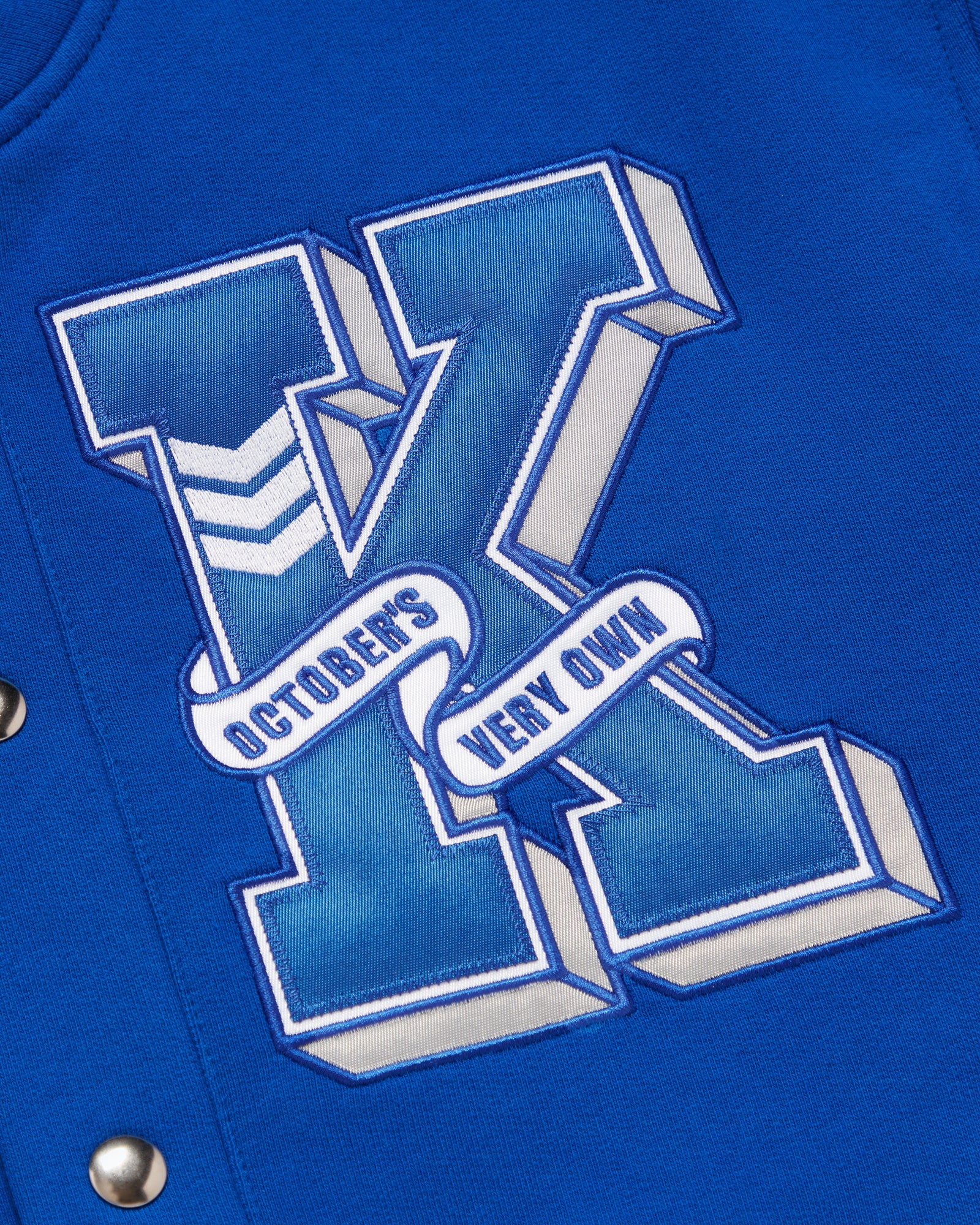 Kentucky Wildcats Fleece Varsity Jacket - Blue IMAGE #9