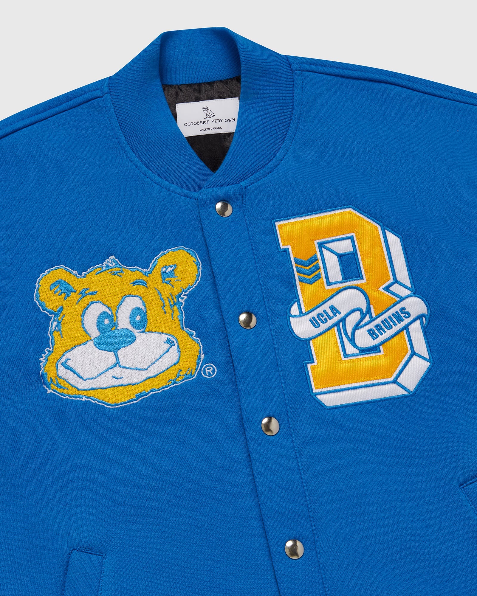 UCLA Bruins Fleece Varsity Jacket - Blue IMAGE #6