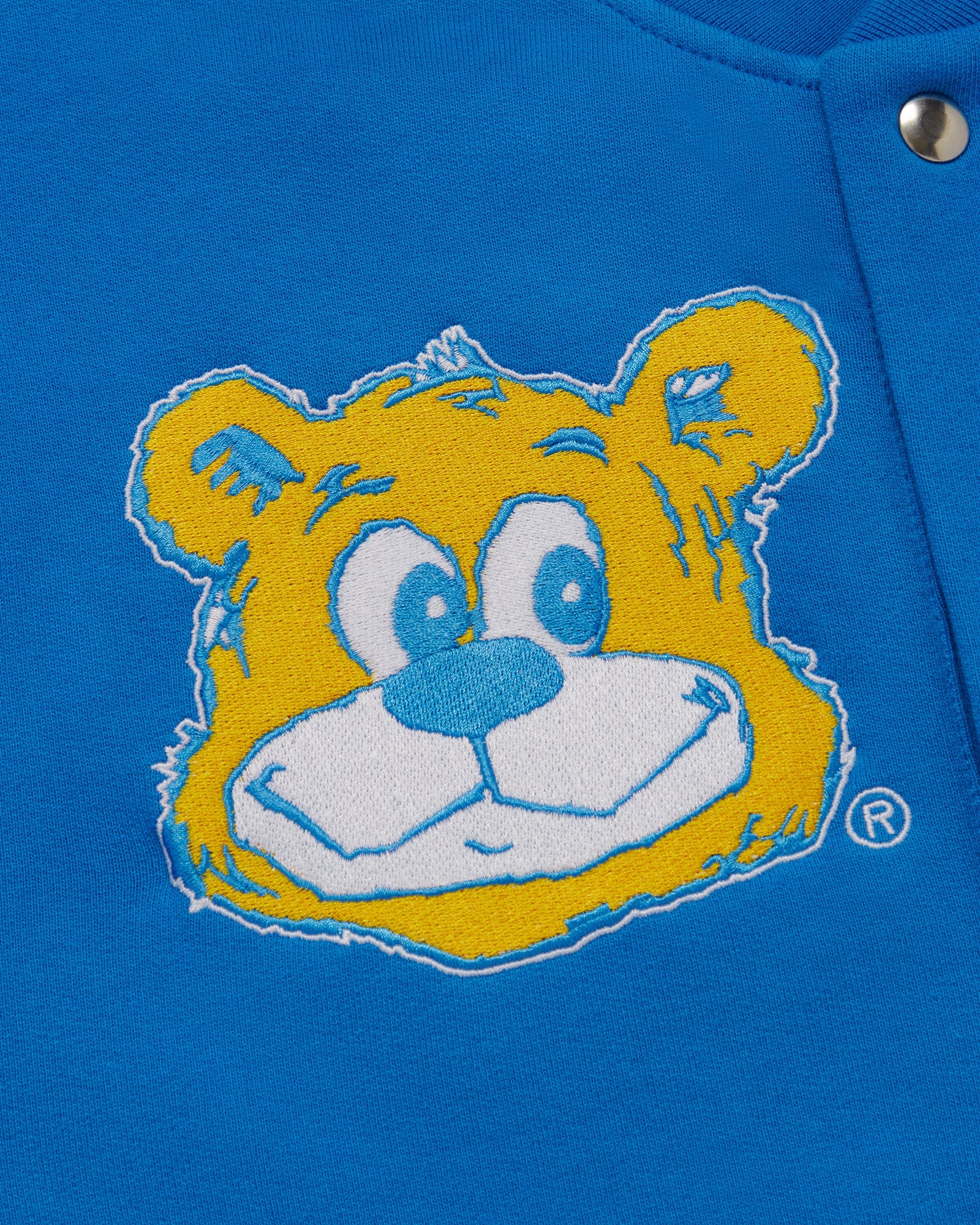 UCLA Bruins Fleece Varsity Jacket - Blue IMAGE #7