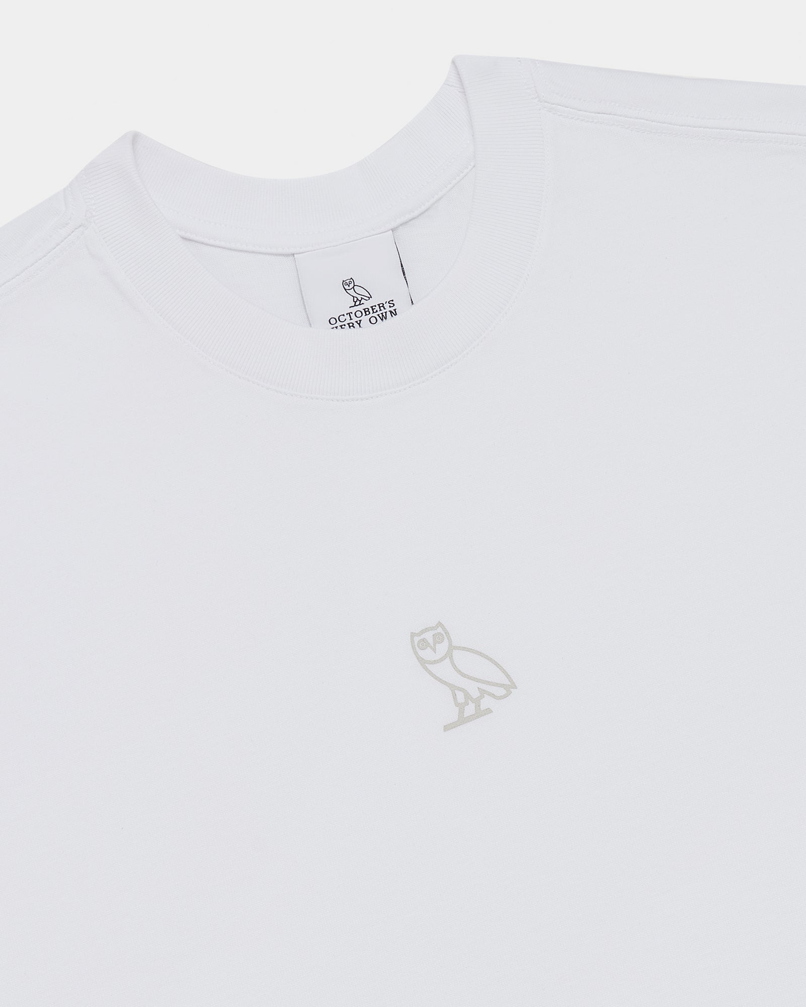 Garment Dyed Longsleeve T-Shirt - White IMAGE #4