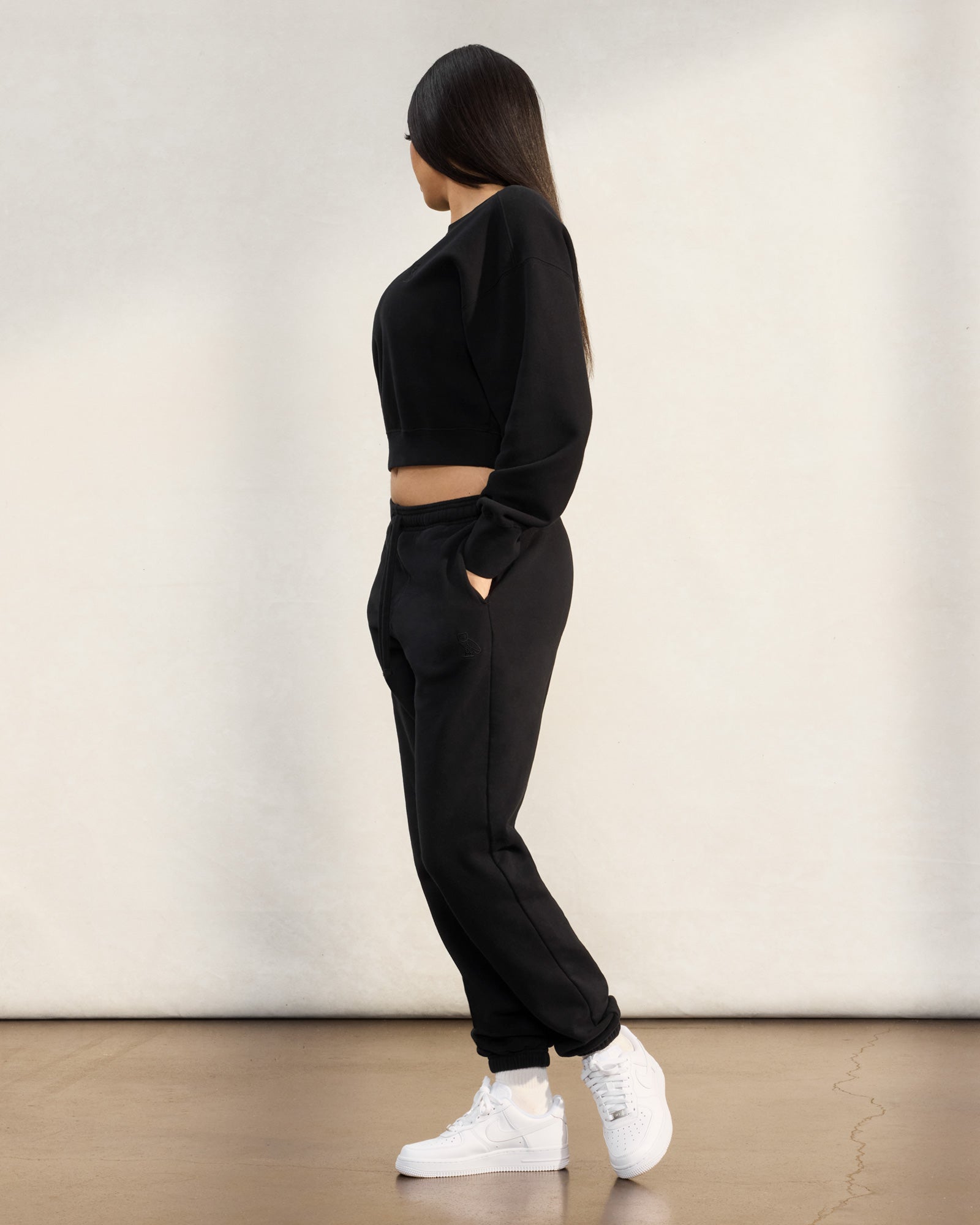 Relaxed Fit Sweatpant - Black IMAGE #3