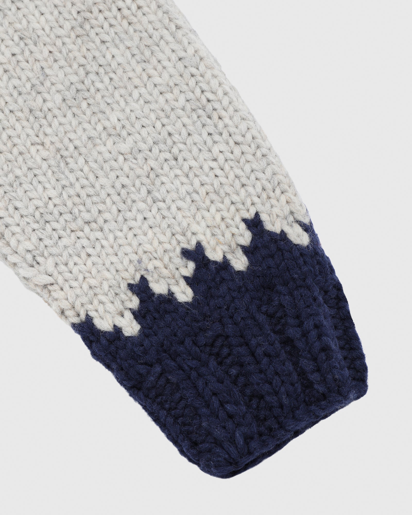Canadian Sweater Company Hand Knit Cardigan - Oatmeal IMAGE #6