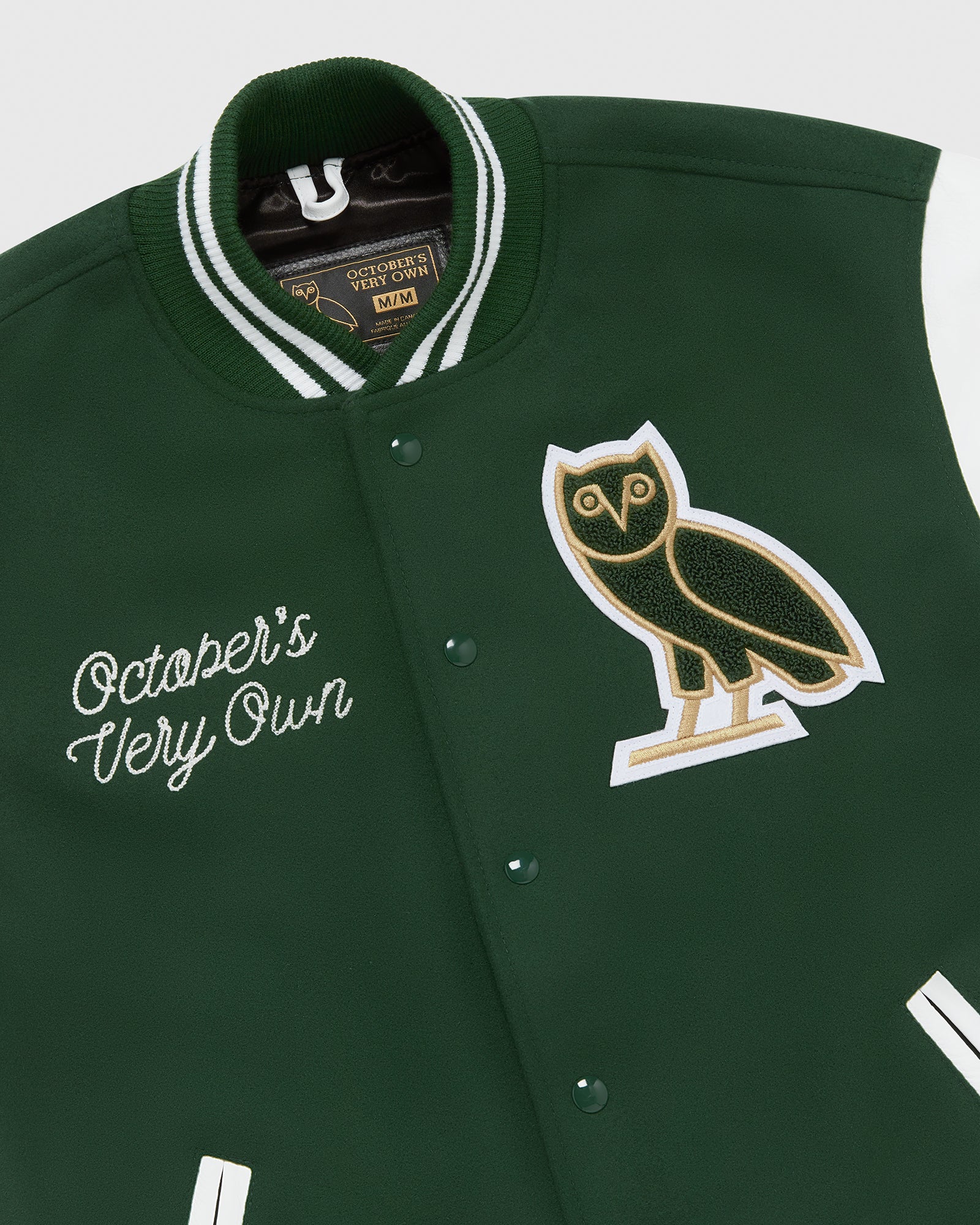 Collegiate Varsity Jacket - Green IMAGE #9