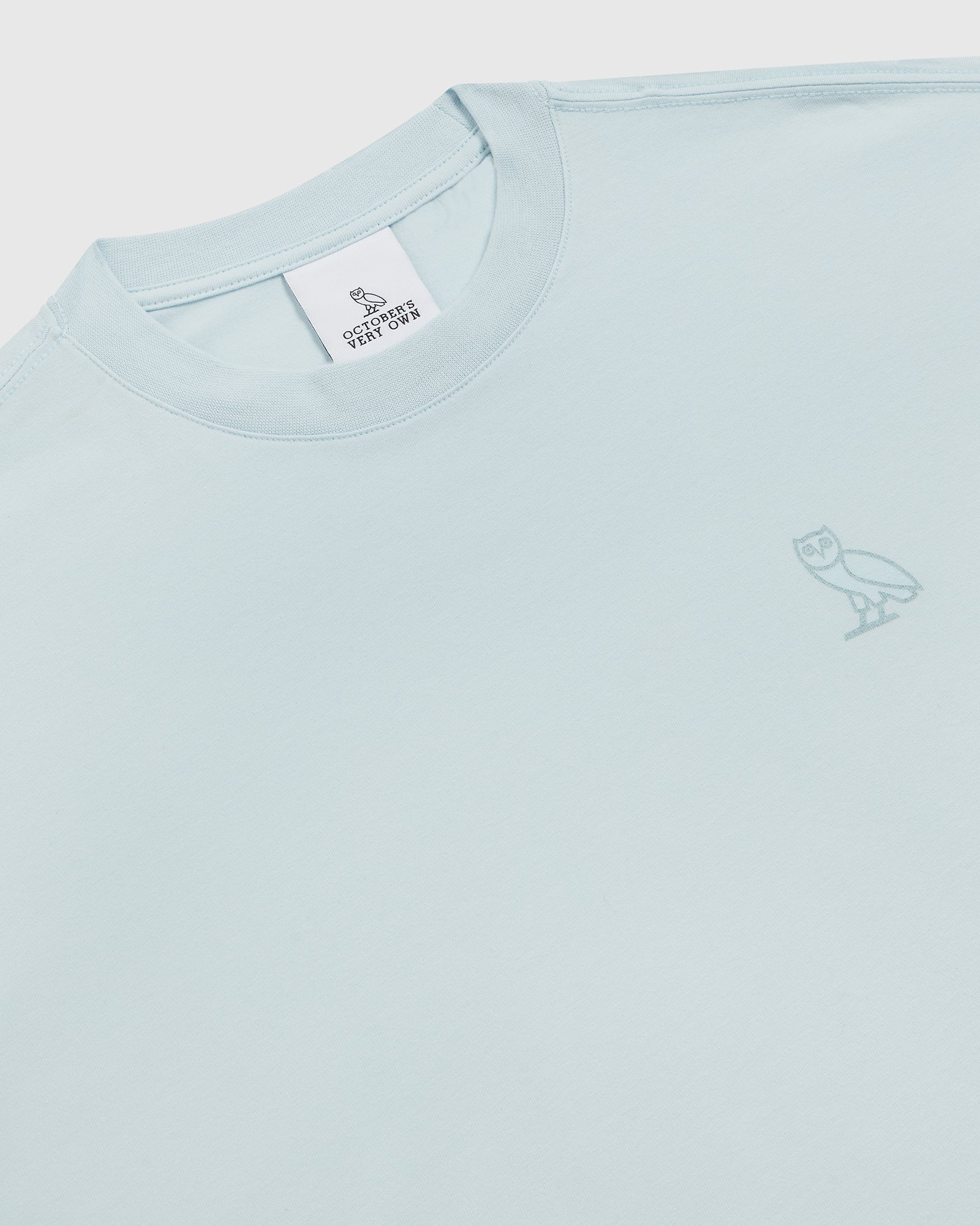 Cropped Longsleeve T-Shirt - Light Blue IMAGE #5