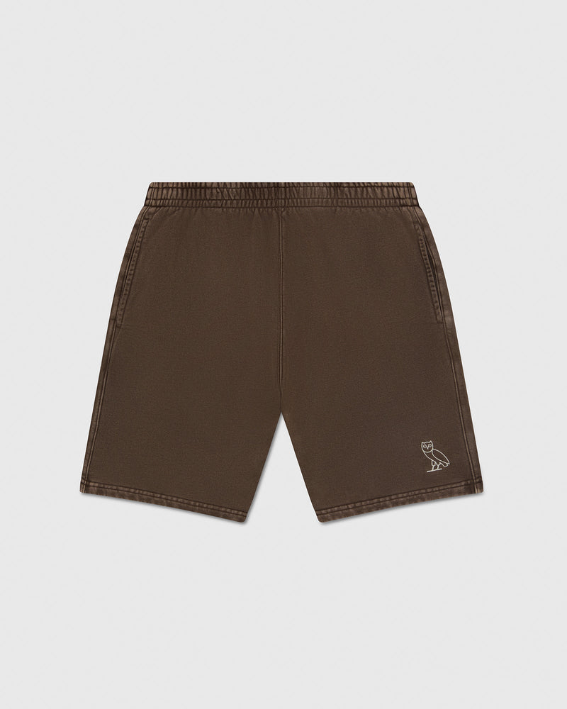 Muskoka Garment Dyed Shorts - Brown