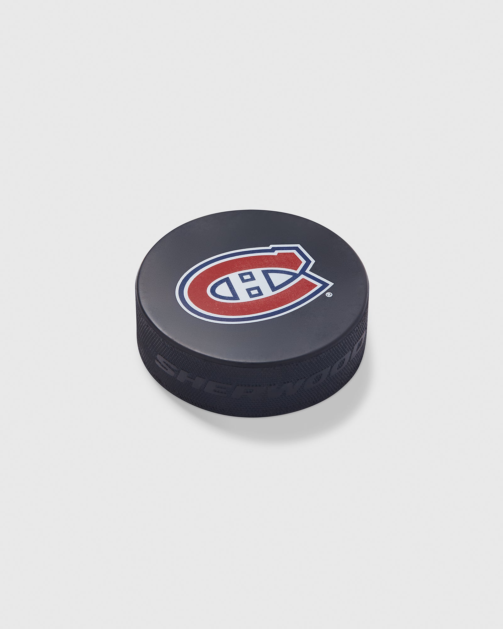 Montreal Canadiens Hockey Puck - Black IMAGE #3