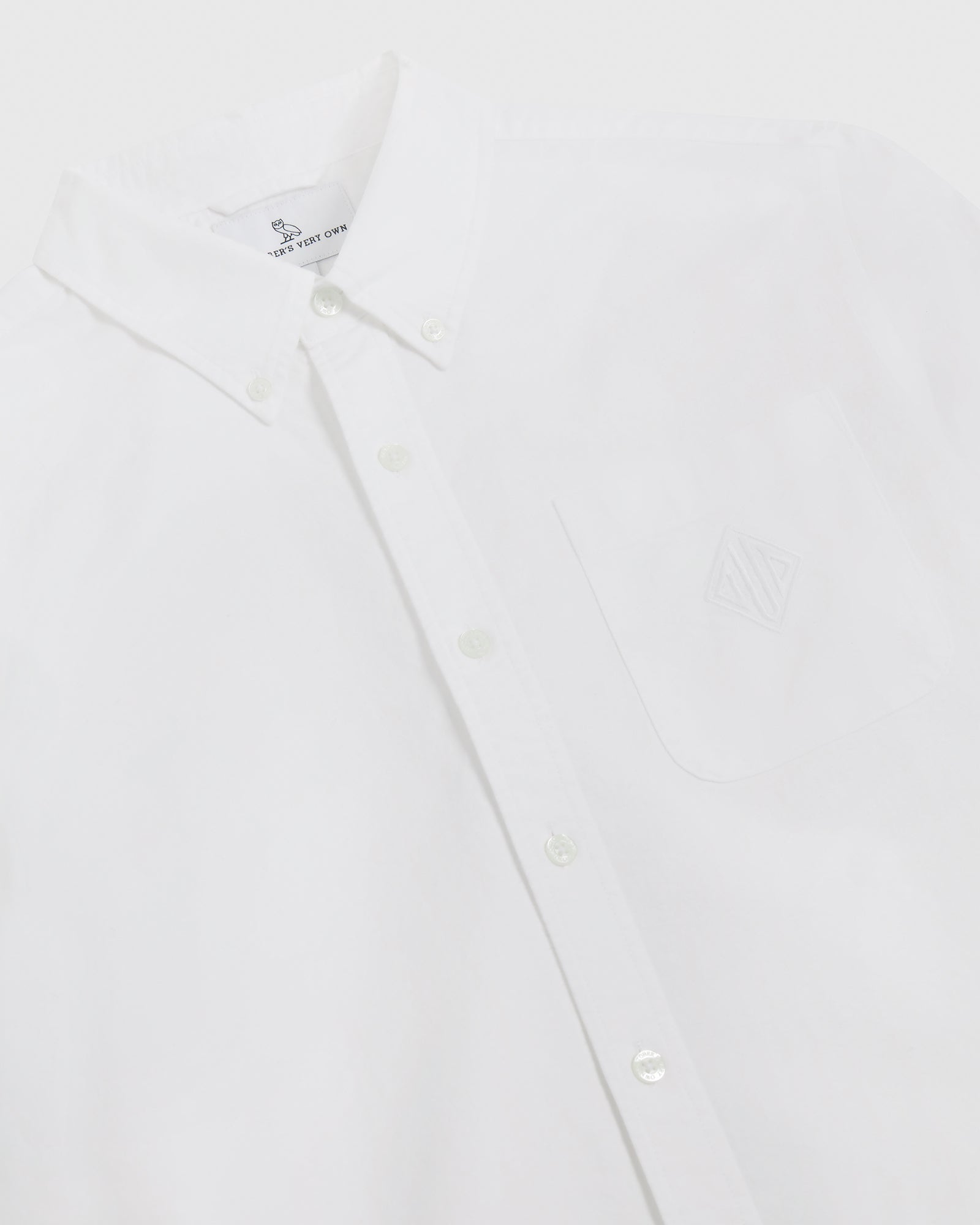 Monogram Oxford Shirt - White IMAGE #4