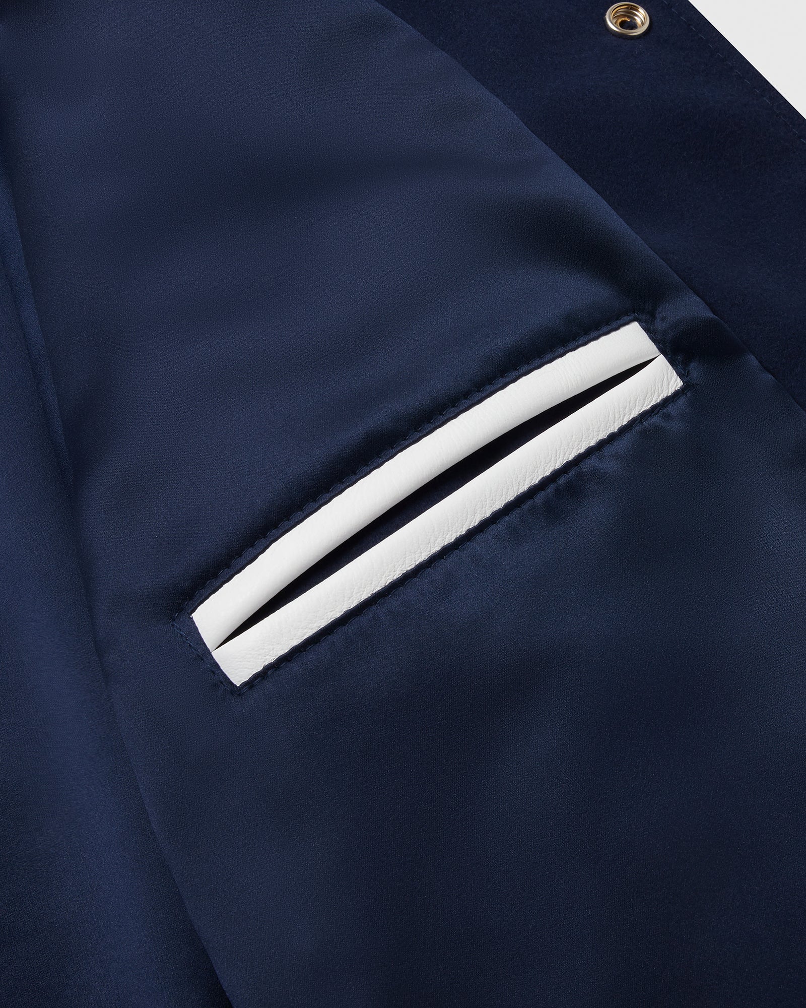 Varsity Jacket - Navy IMAGE #7