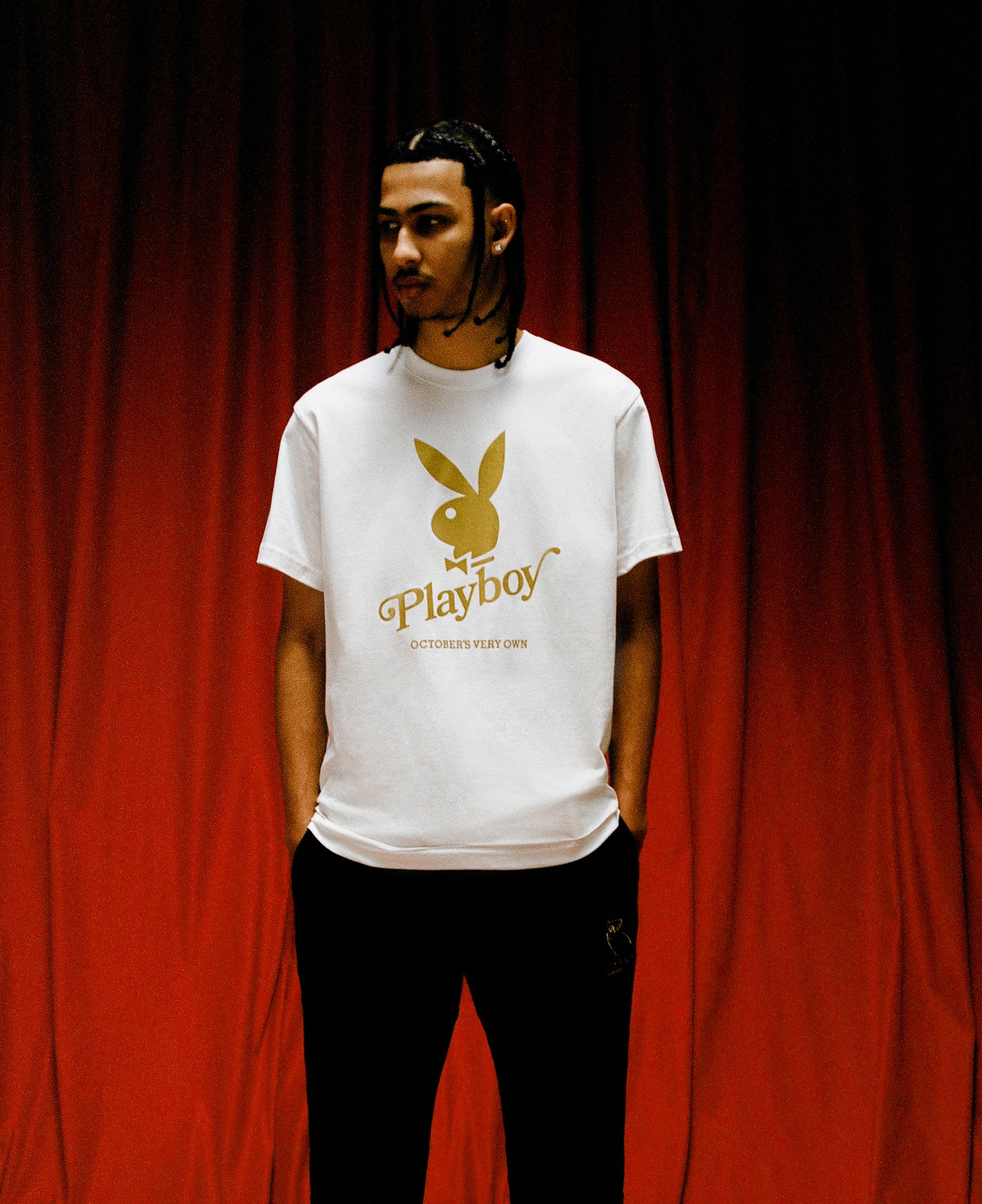 Playboy Members Only T-Shirt - White IMAGE #3