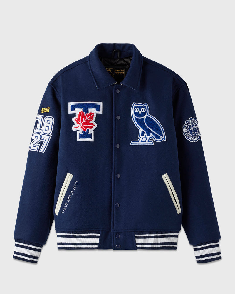 Campus Varsity Jacket - UofT Navy