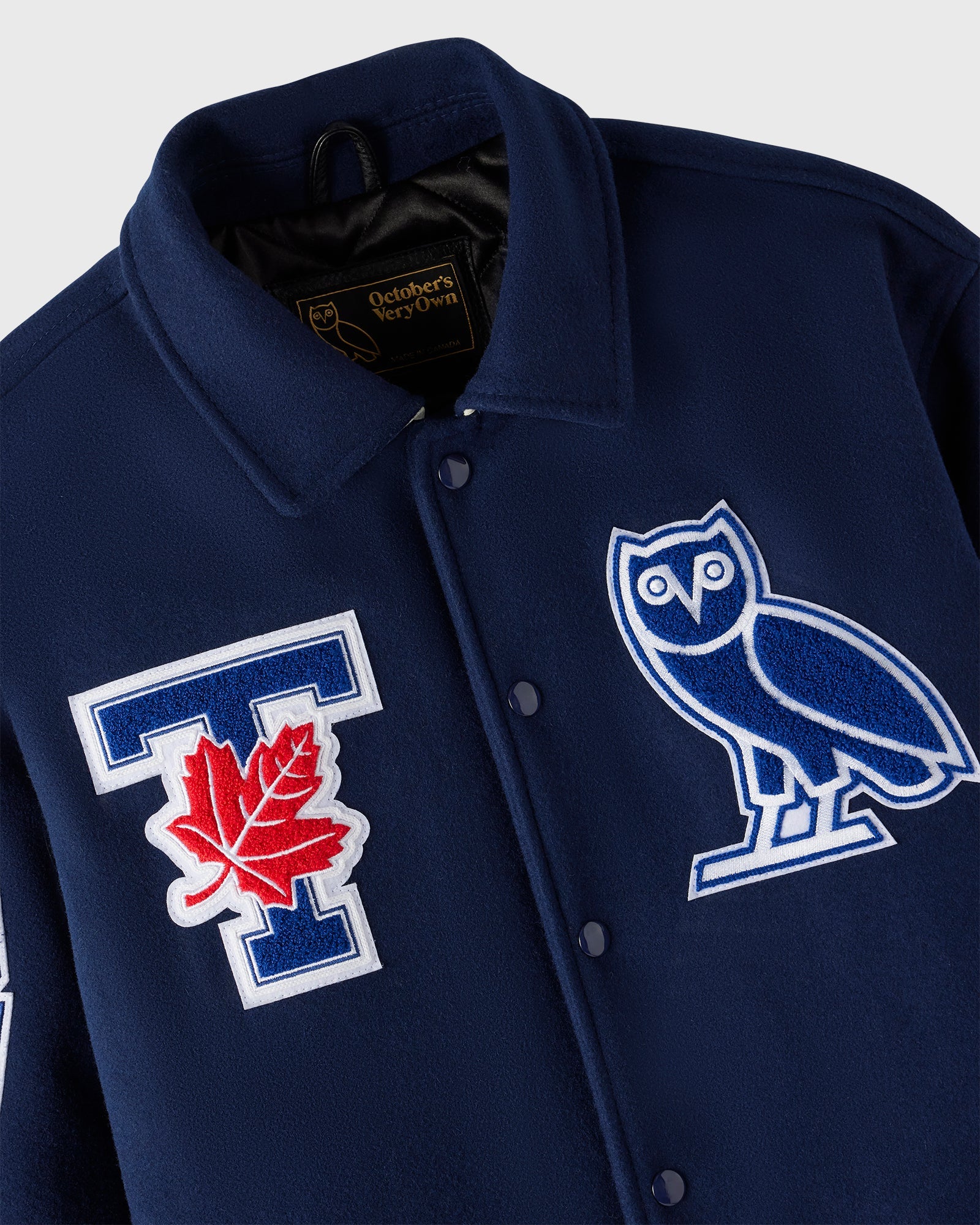 Campus Varsity Jacket - UofT Navy IMAGE #3