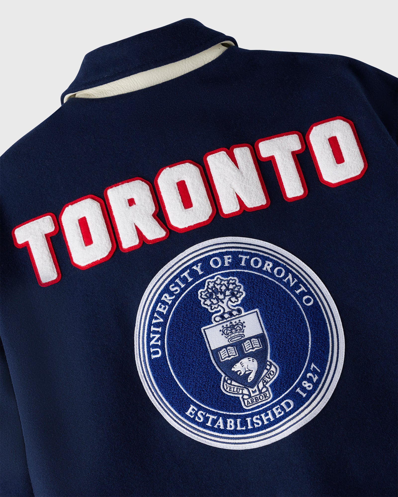 Campus Varsity Jacket - UofT Navy IMAGE #7