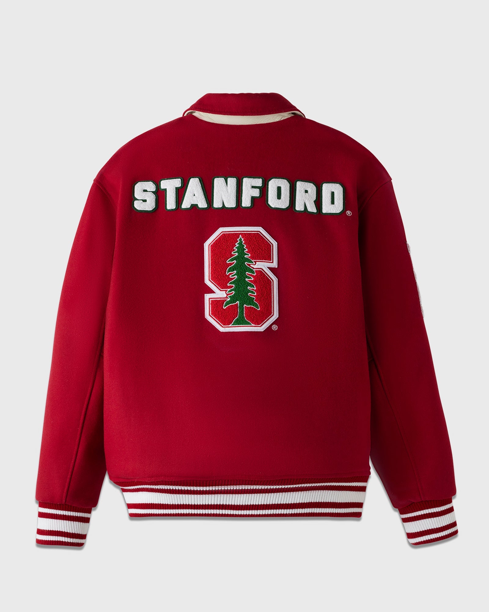 Campus Varsity Jacket - Stanford Red IMAGE #2