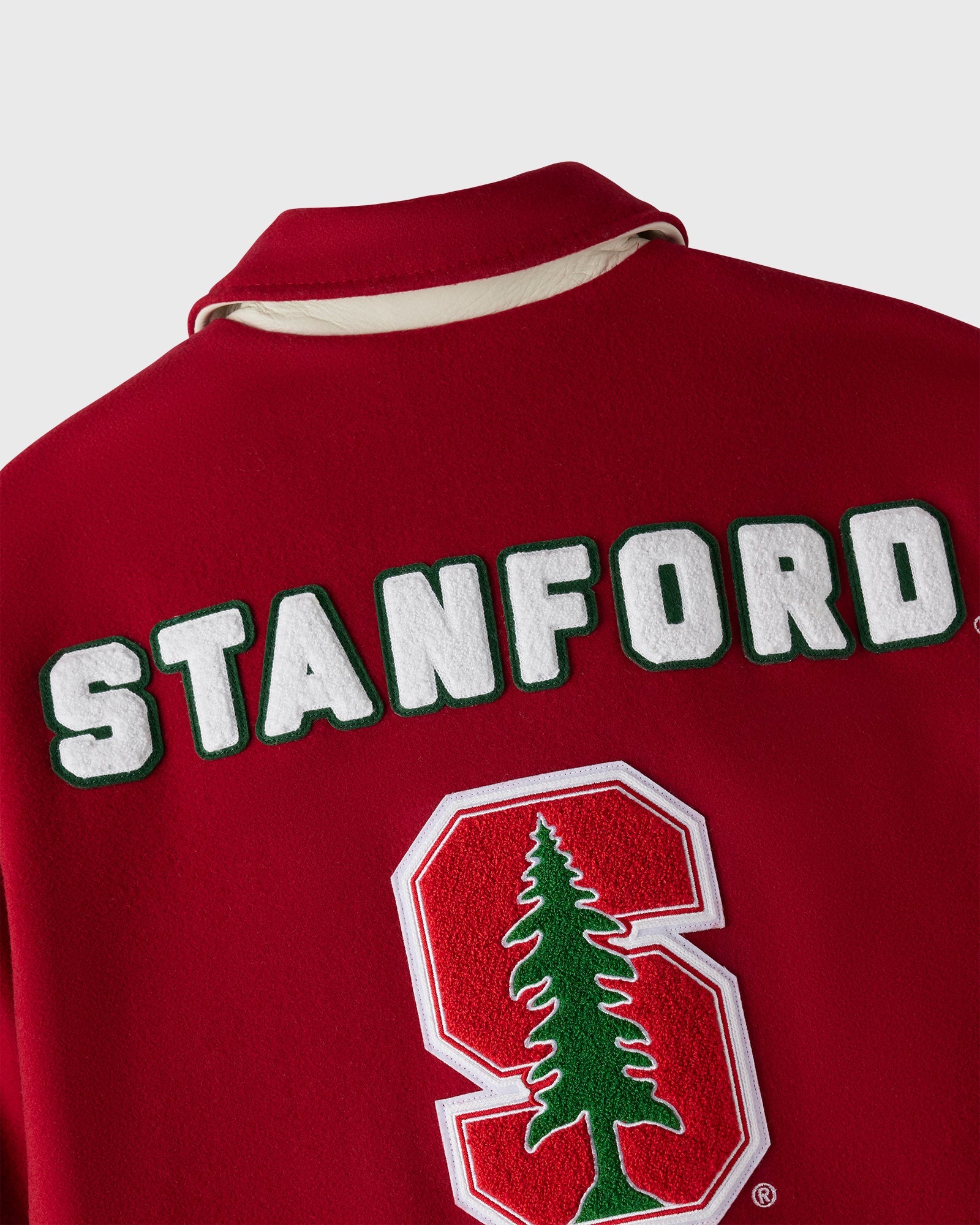 Campus Varsity Jacket - Stanford Red IMAGE #7