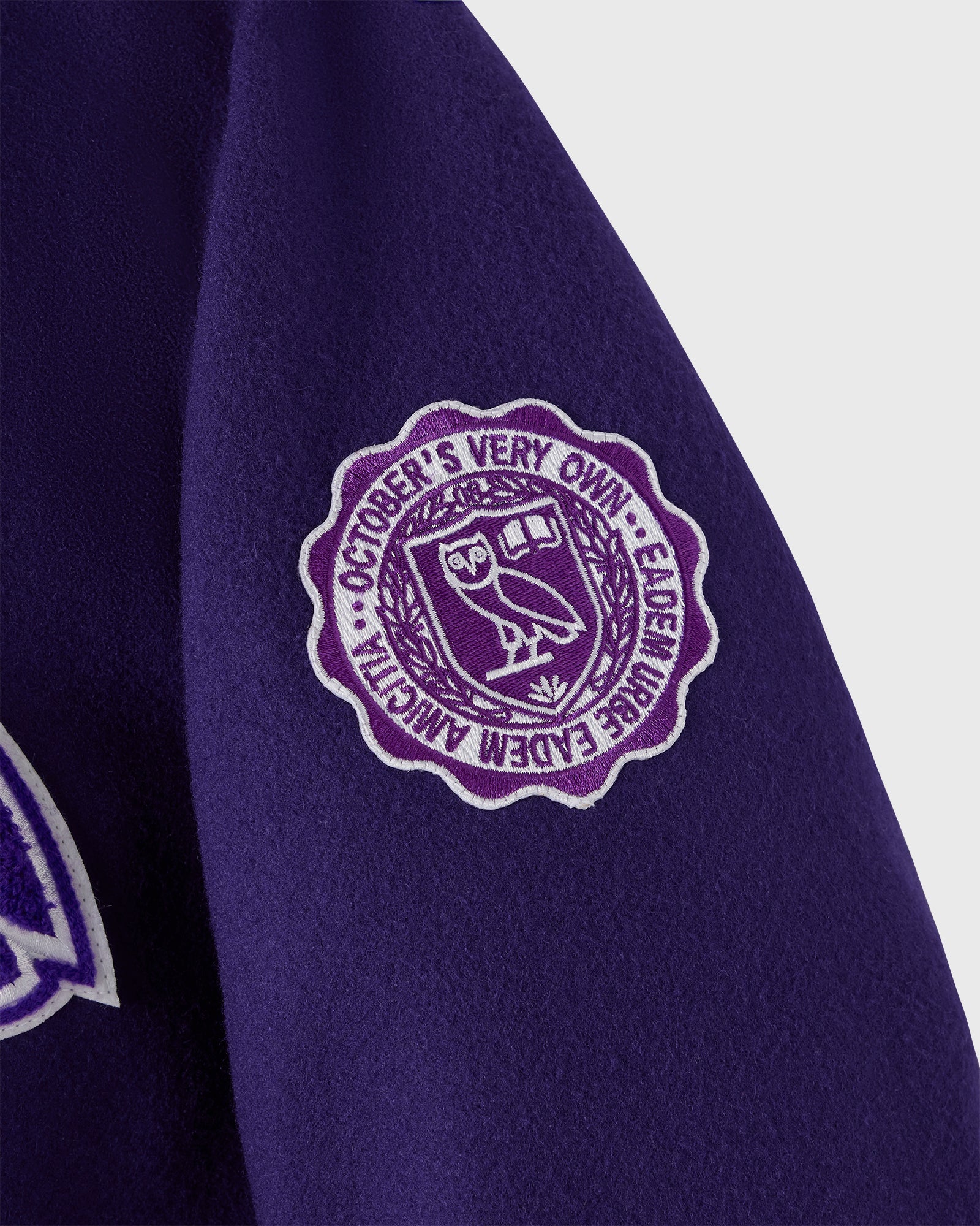 Campus Varsity Jacket - Western Purple IMAGE #4