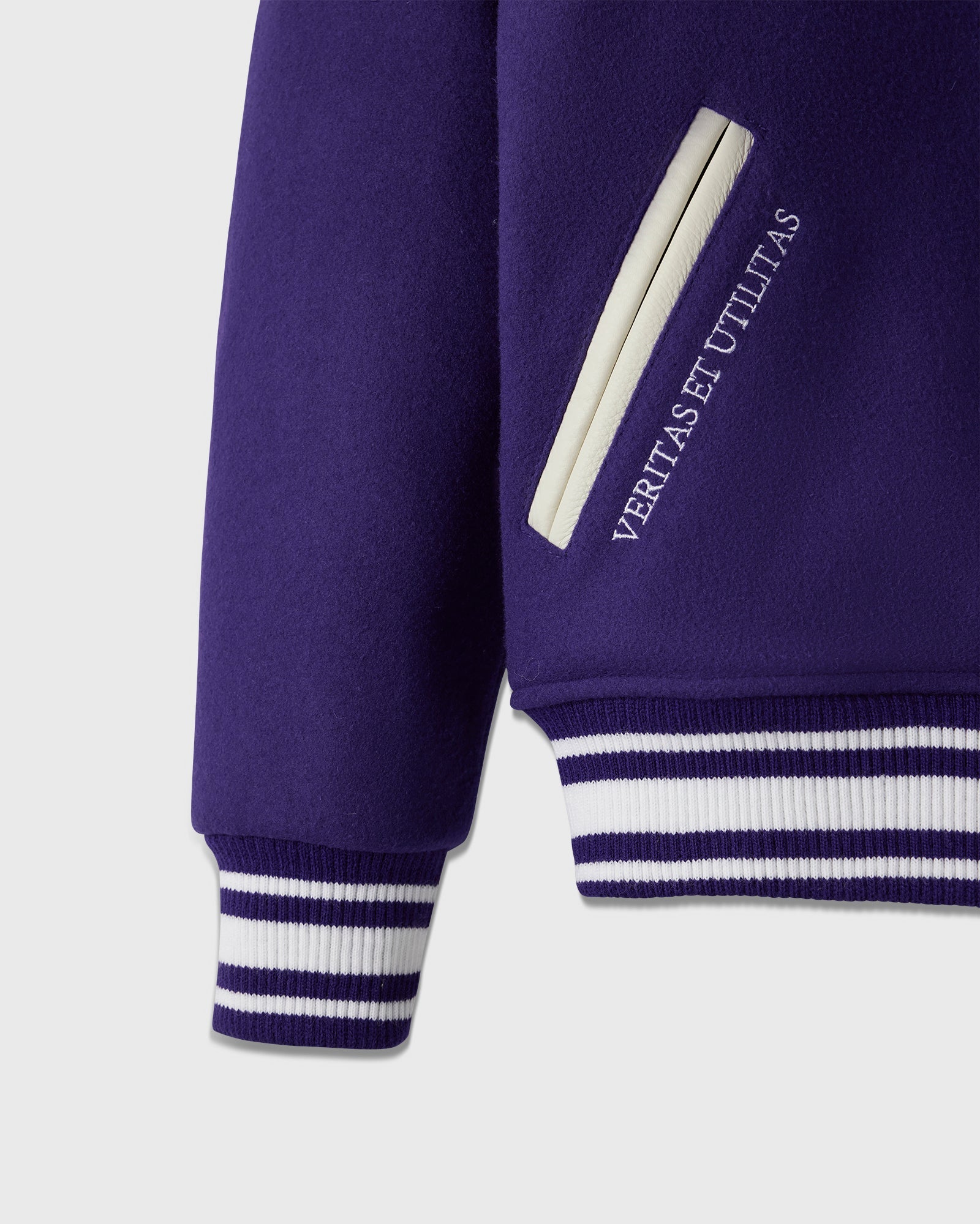 Campus Varsity Jacket - Western Purple IMAGE #5