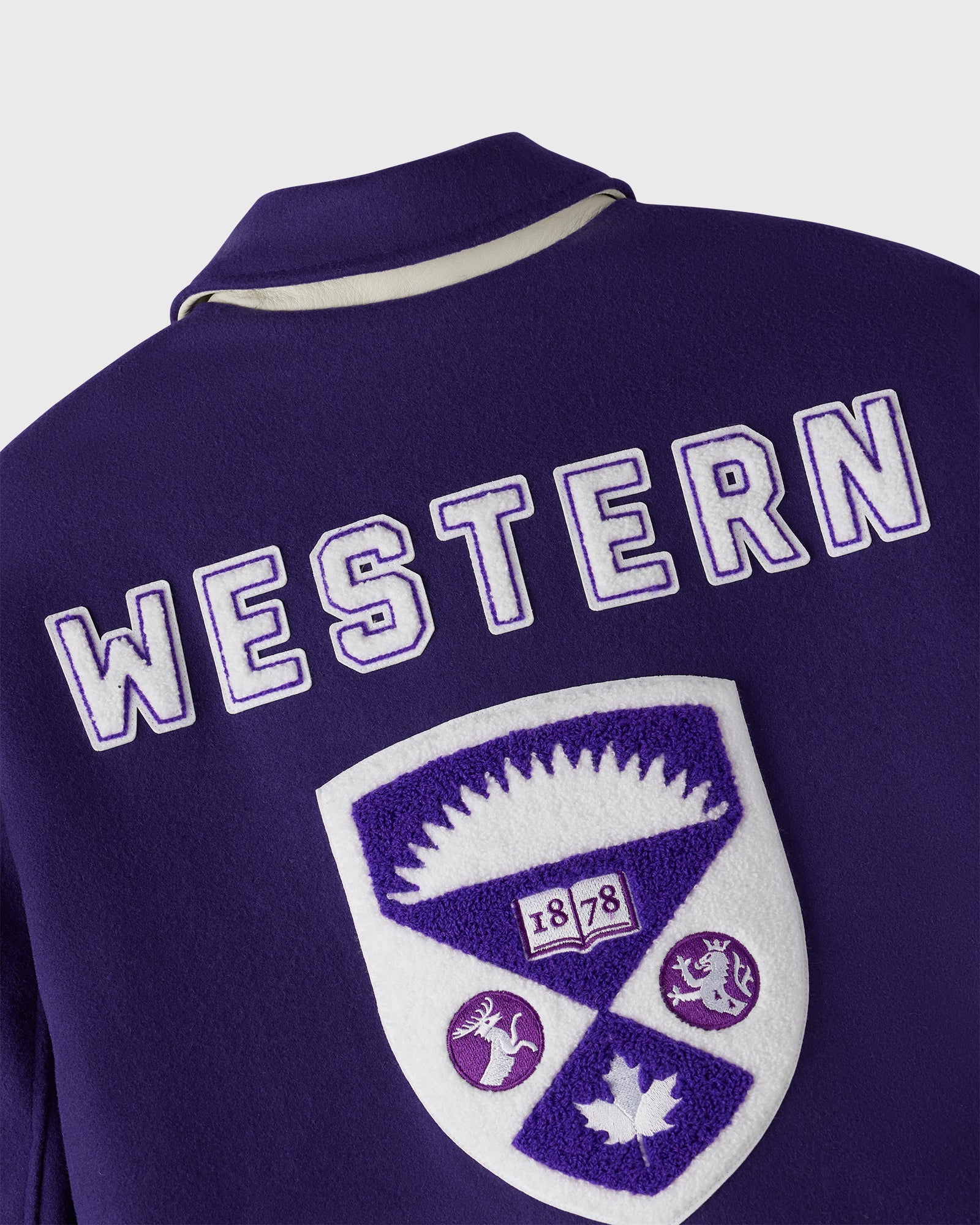 Campus Varsity Jacket - Western Purple IMAGE #7