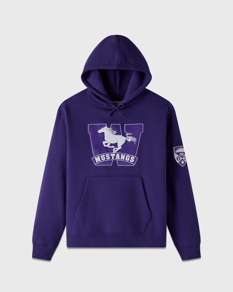 Campus Fleece Hoodie - Western Purple