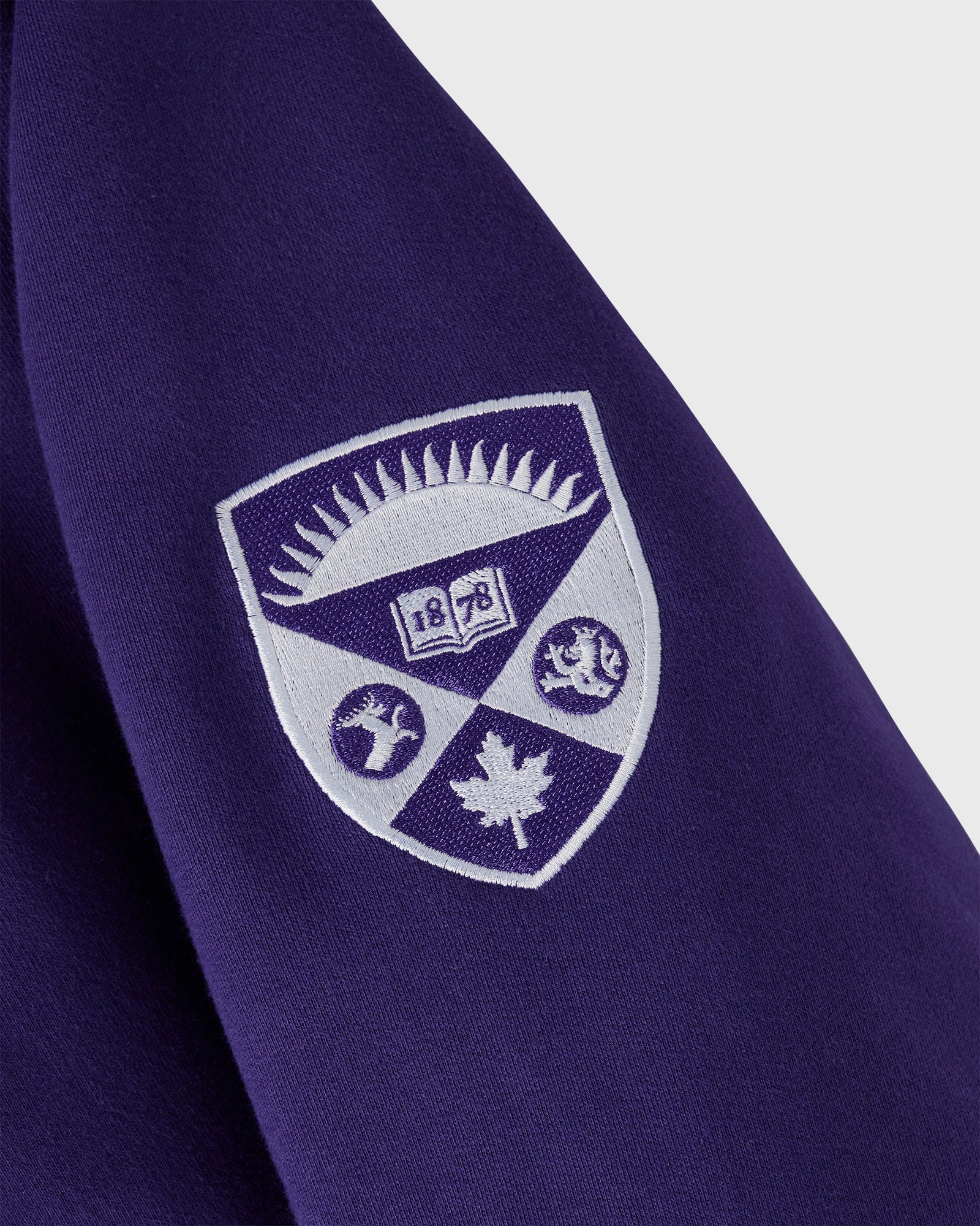 Campus Fleece Hoodie - Western Purple IMAGE #4