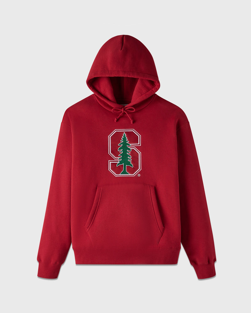 Campus Fleece Hoodie - Stanford Red