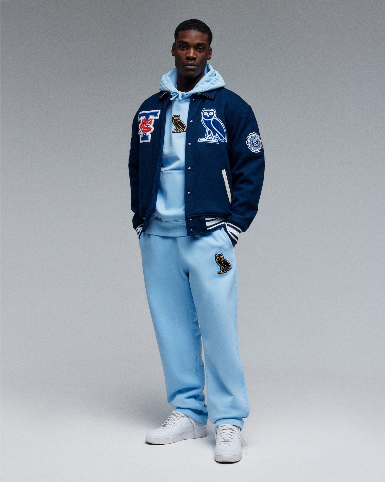 Mini OG Open-Hem Sweatpant - Light Blue IMAGE #2