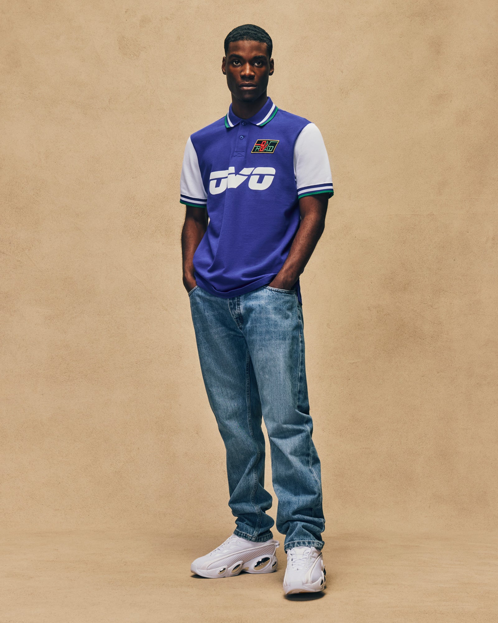 Runner Pique Polo - Blue IMAGE #2