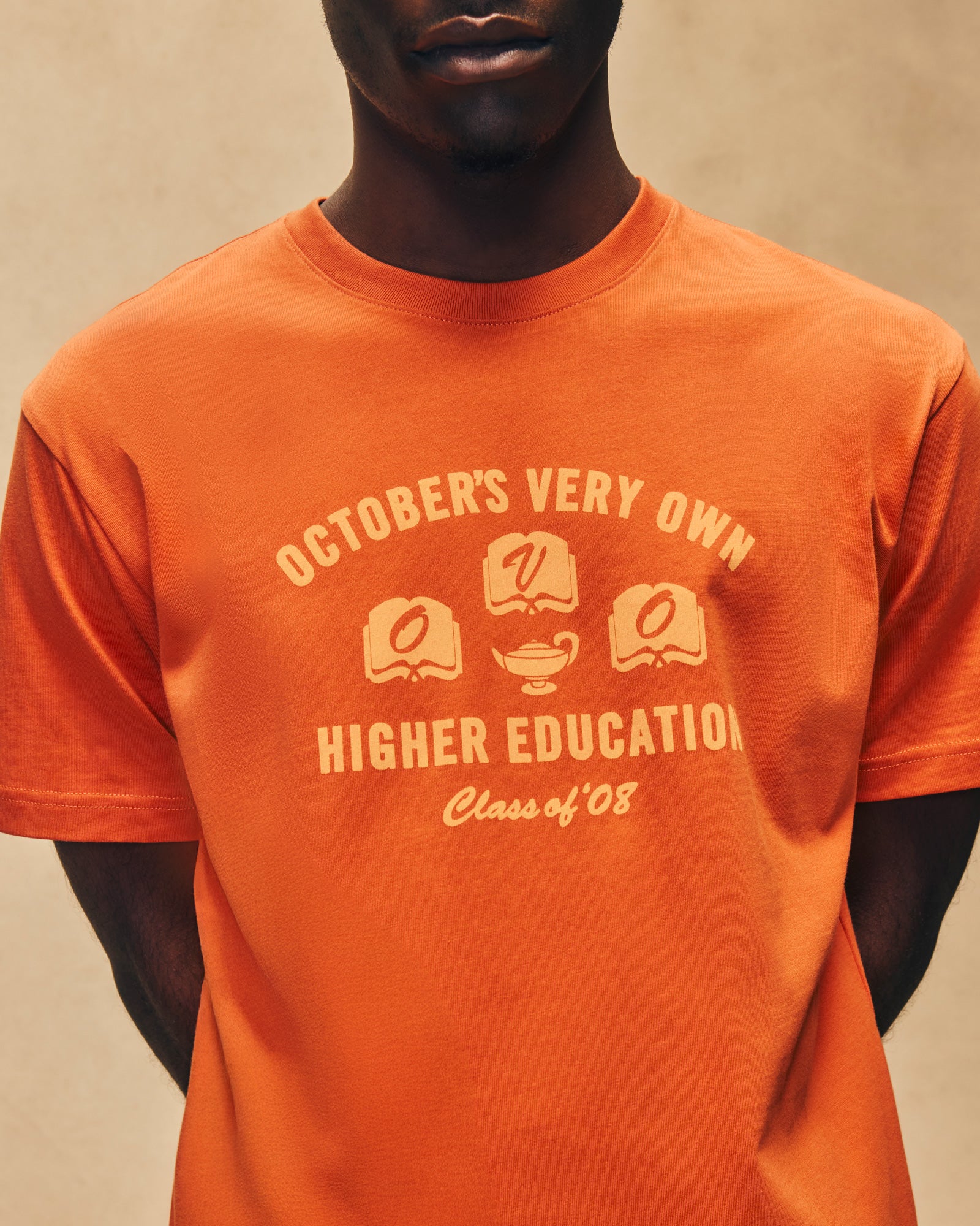 Higher Education T-Shirt - Rust IMAGE #2