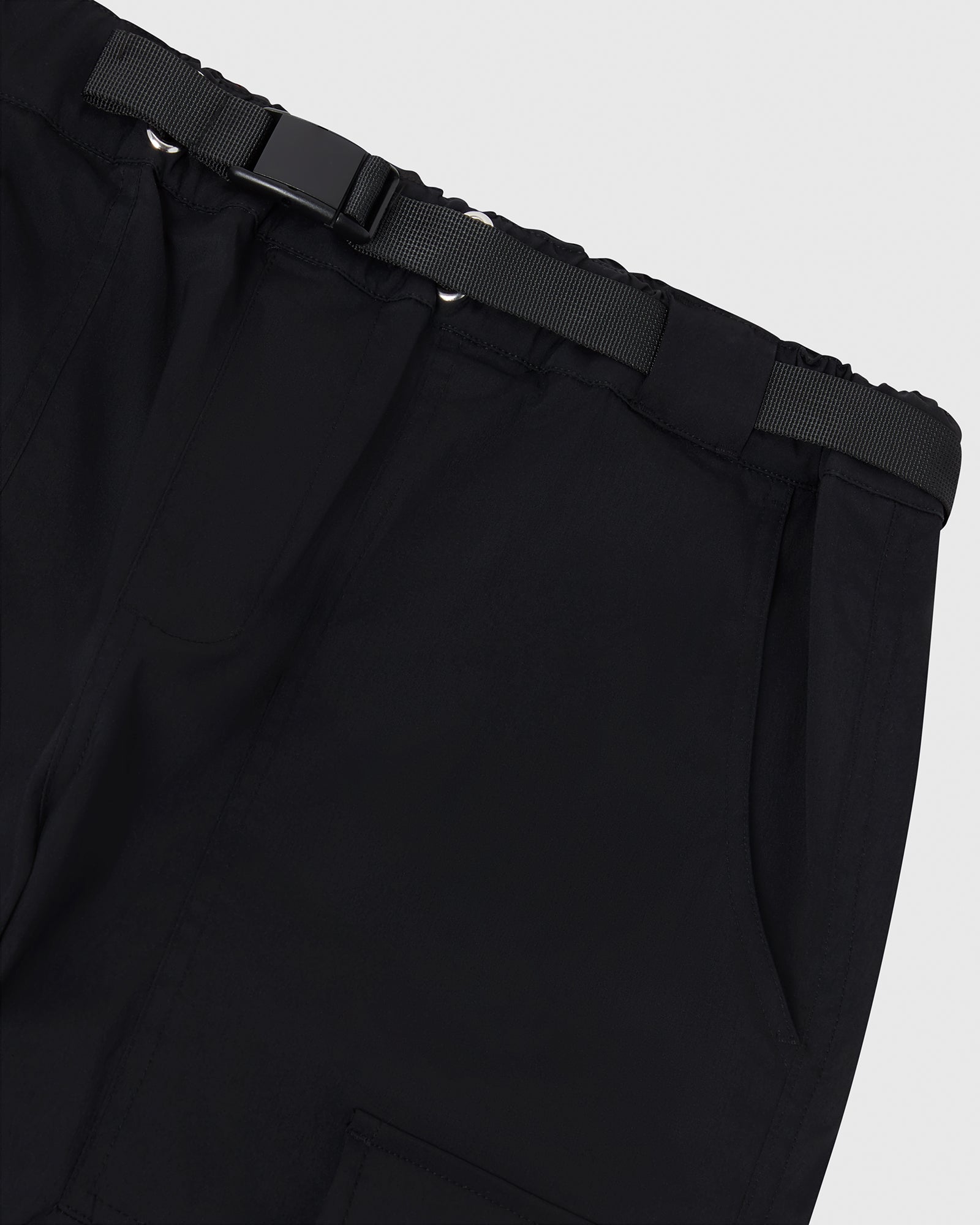 Belted Utility Cargo Pant - Black IMAGE #5