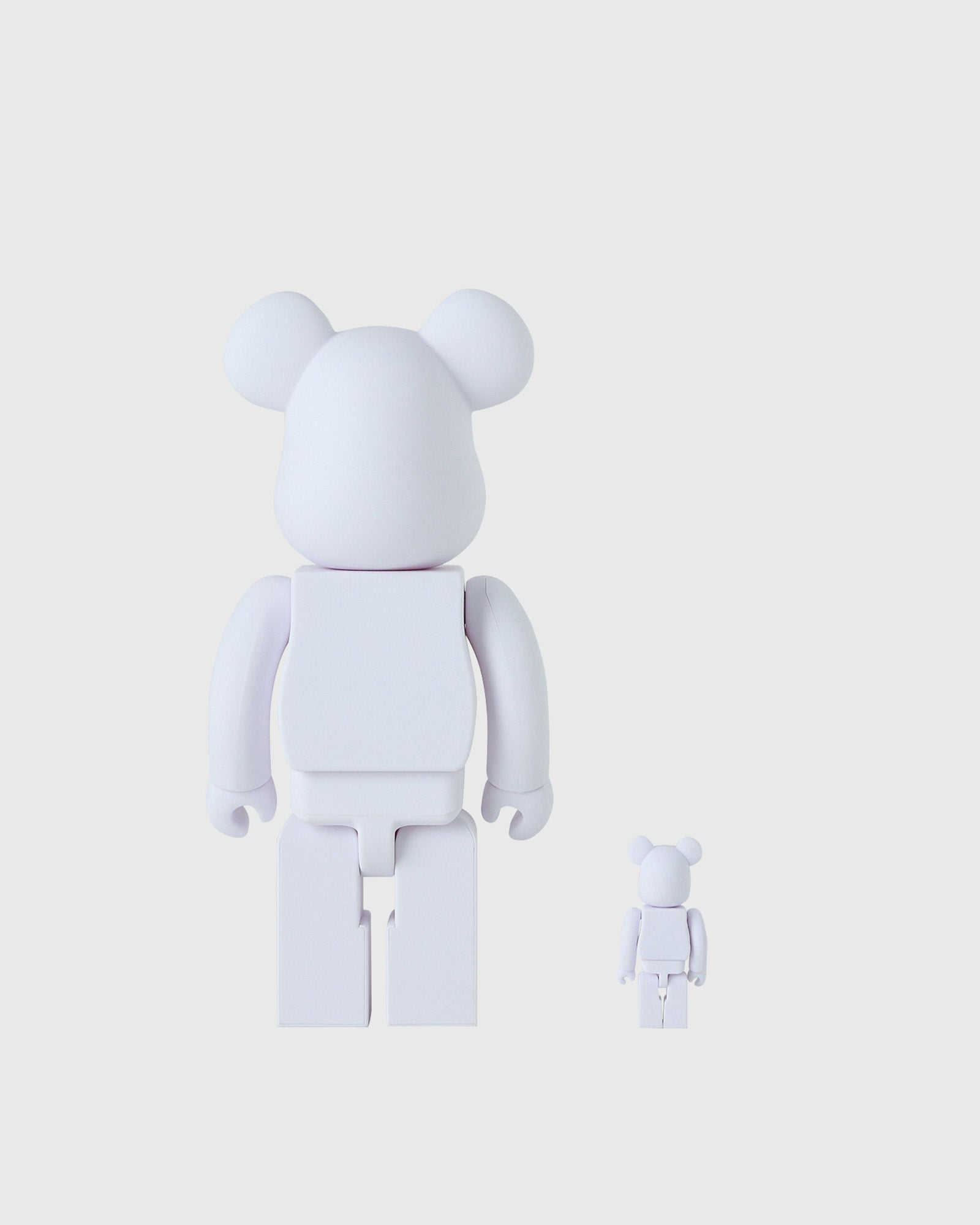 Medicom BE@RBRICK™ 400% & 100% Set - Pearl White IMAGE #2