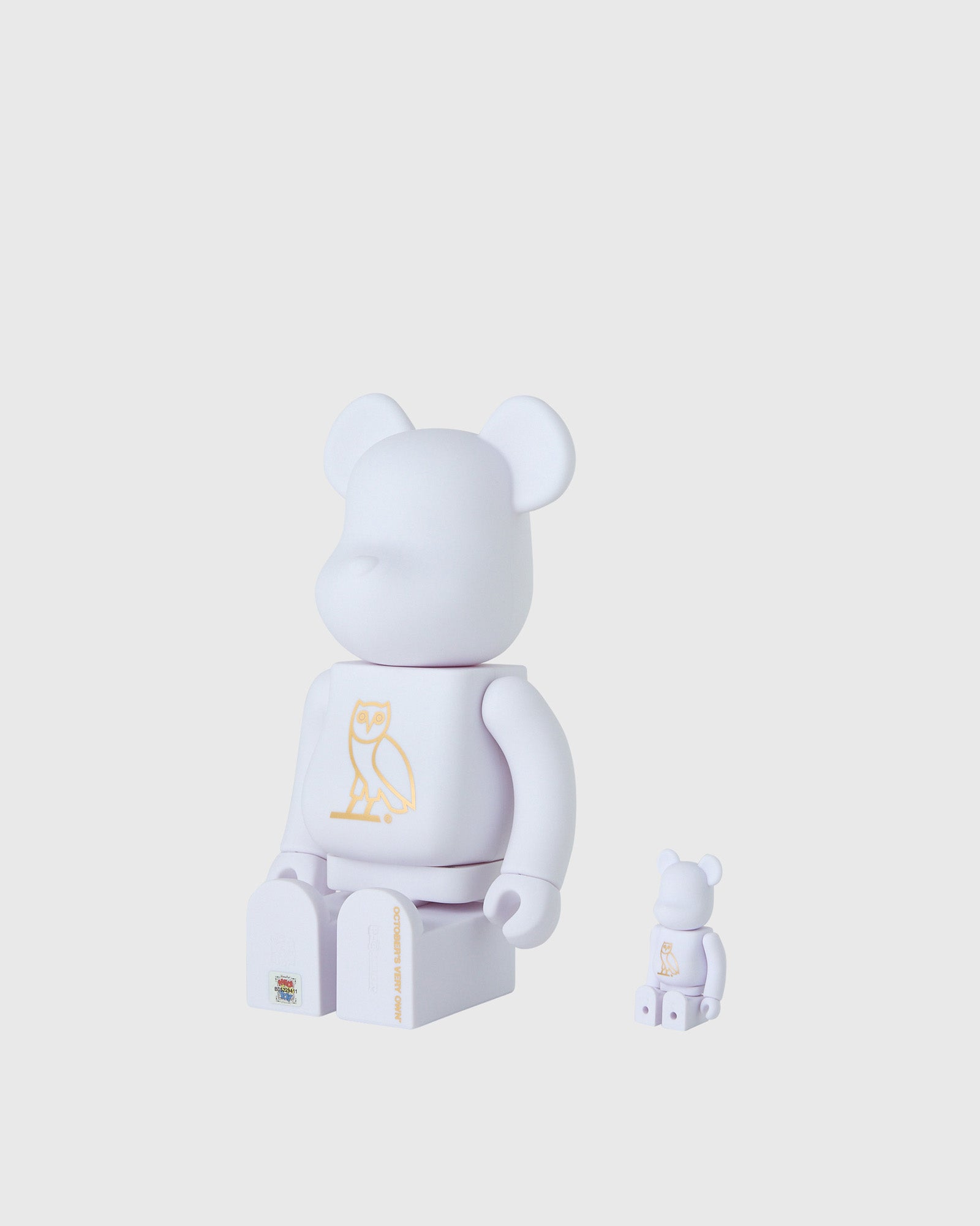 Medicom BE@RBRICK™ 400% & 100% Set - Pearl White IMAGE #4