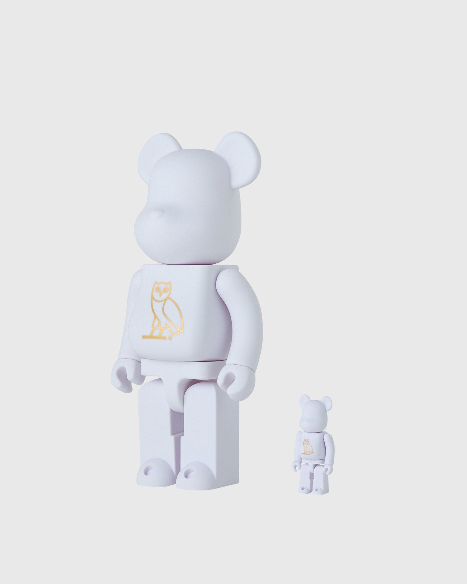 Medicom BE@RBRICK™ 400% & 100% Set - Pearl White IMAGE #3