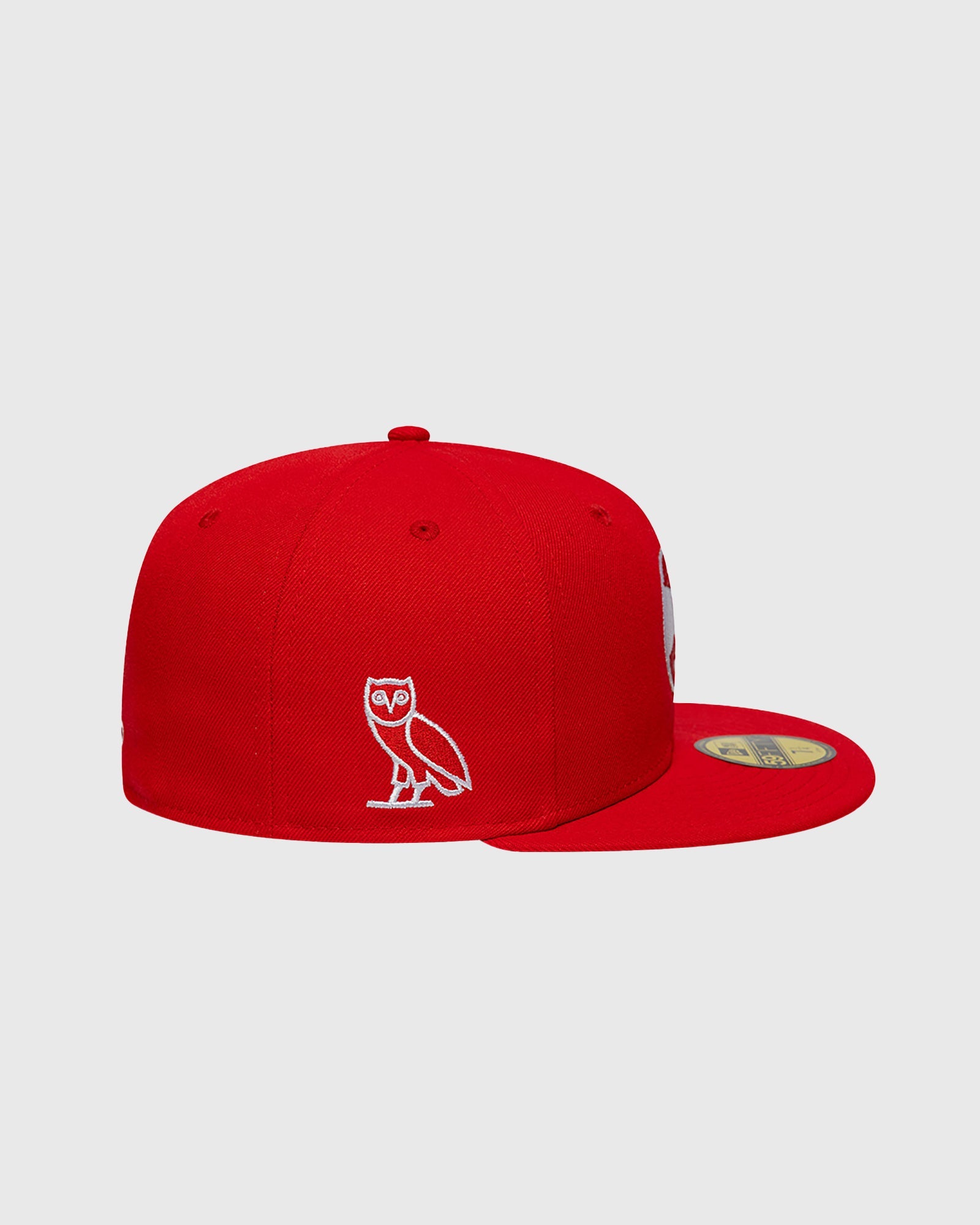 NBA Atlanta Hawks New Era 59Fifty Fitted Cap - Red IMAGE #3