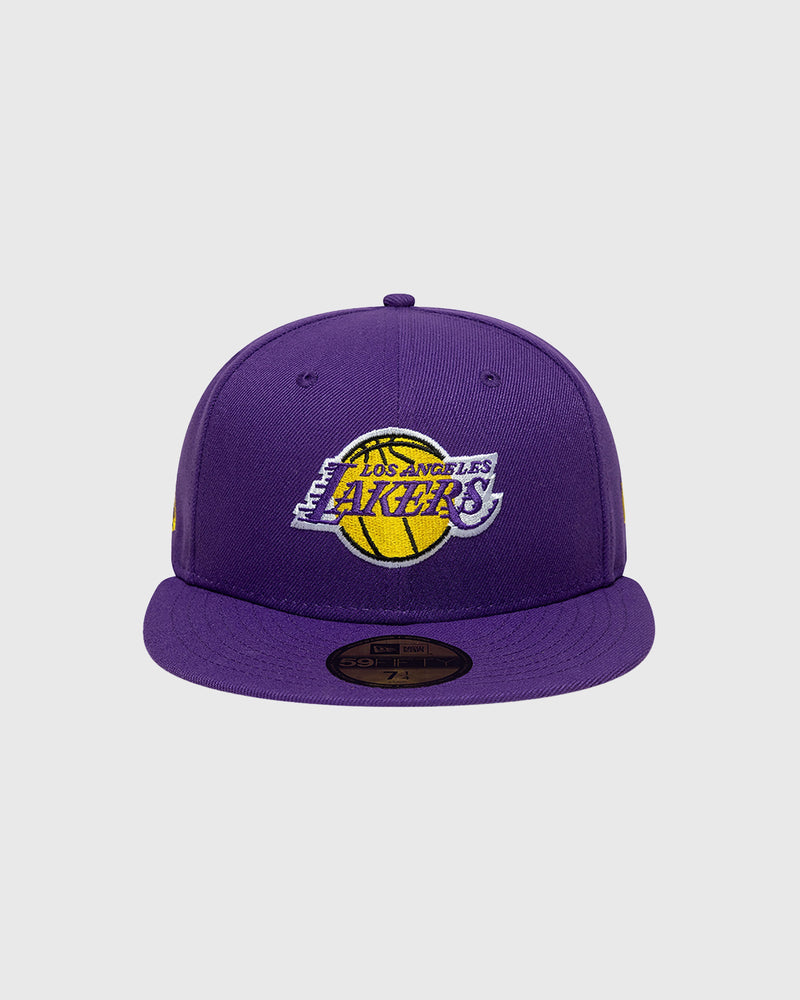 NBA Los Angeles Lakers New Era 59Fifty Fitted Cap - Purple