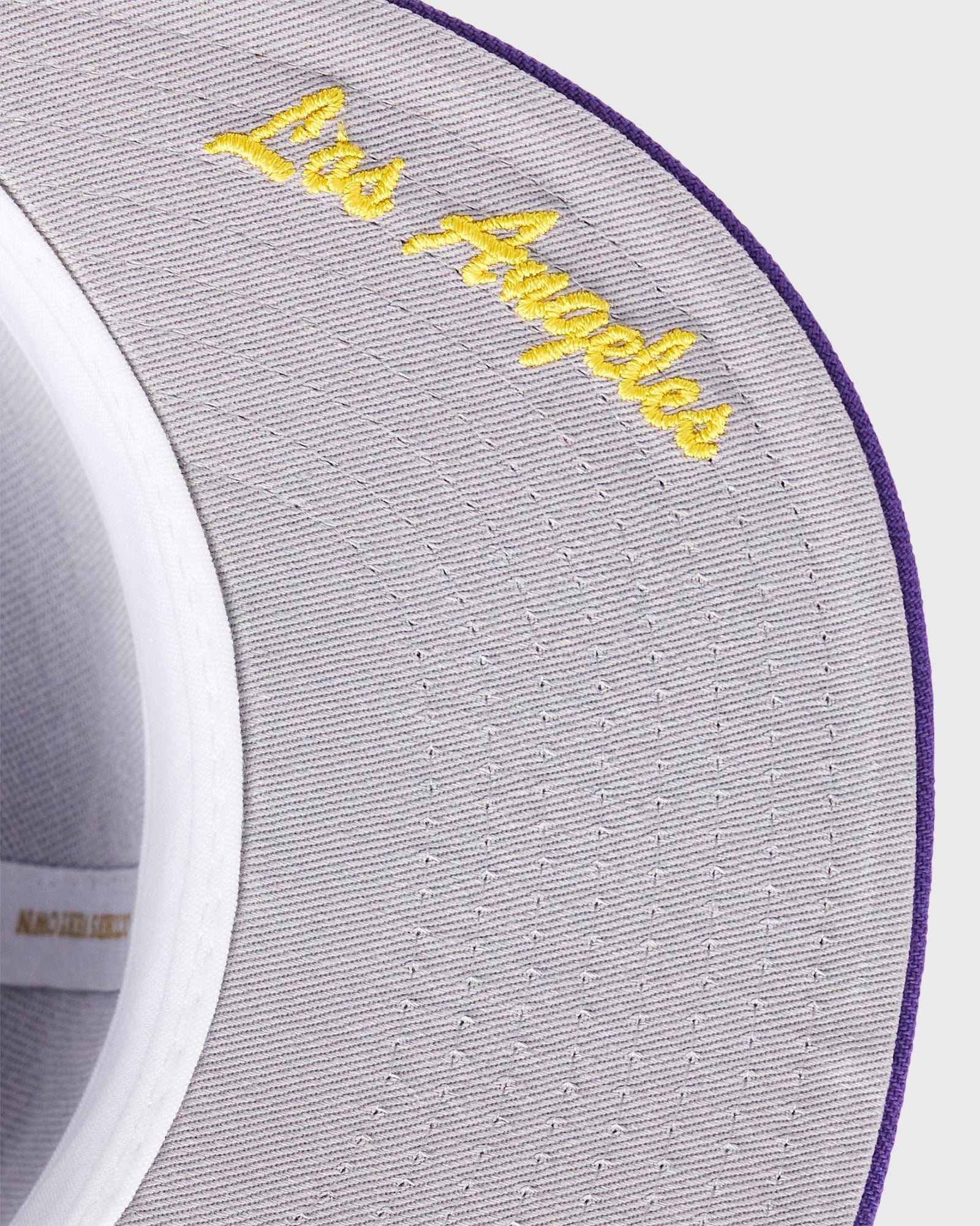 NBA Los Angeles Lakers New Era 59Fifty Fitted Cap - Purple IMAGE #6