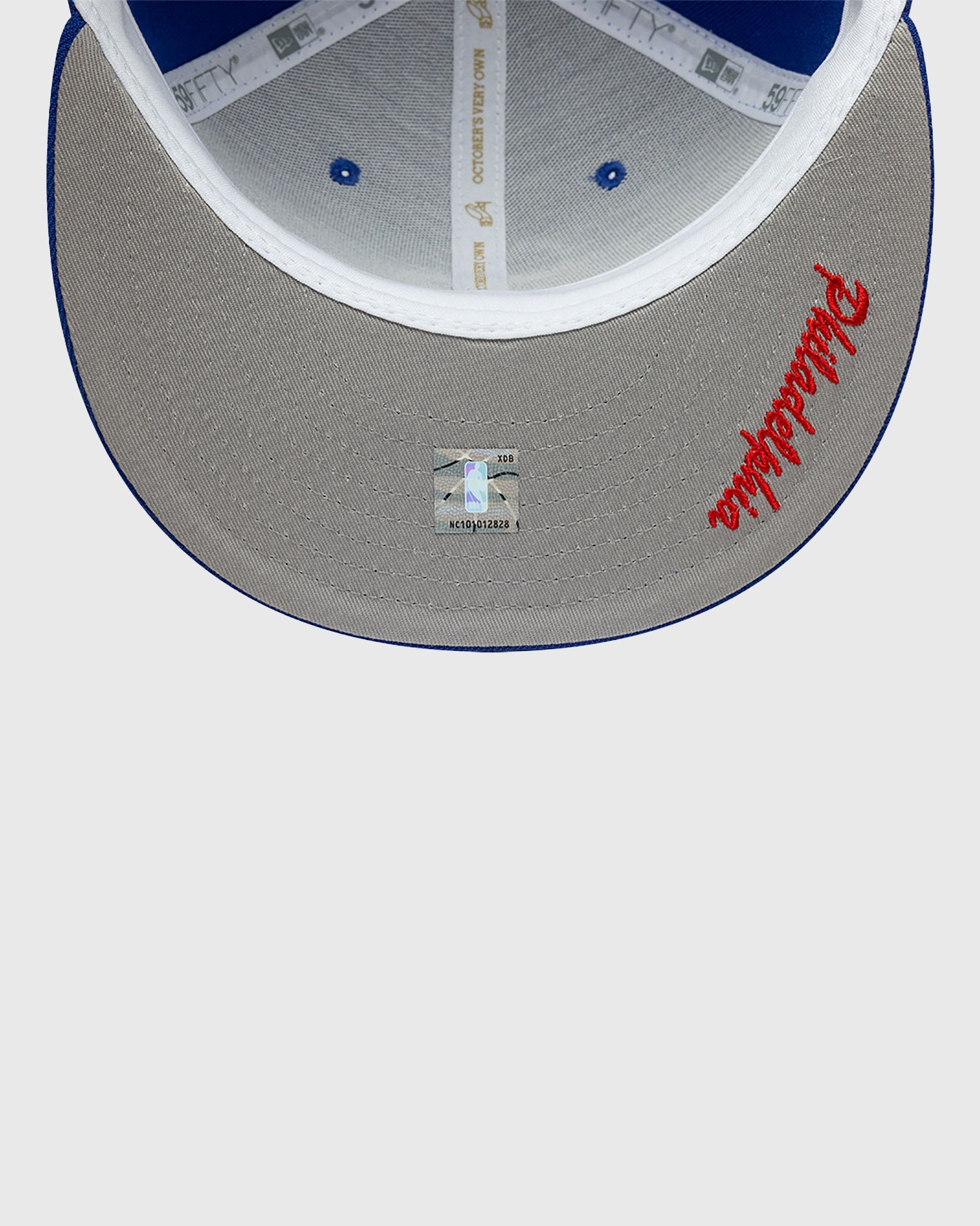 NBA Philadelphia 76ers New Era 59Fifty Fitted Cap - Blue IMAGE #6